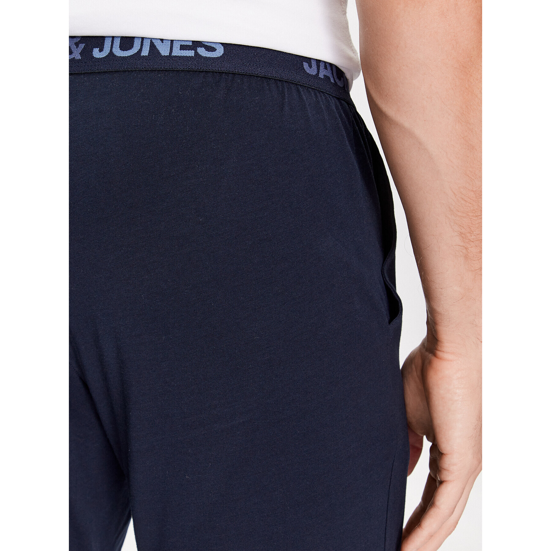 Jack&Jones Spodnji del pižame 12244401 Mornarsko modra Regular Fit - Pepit.si