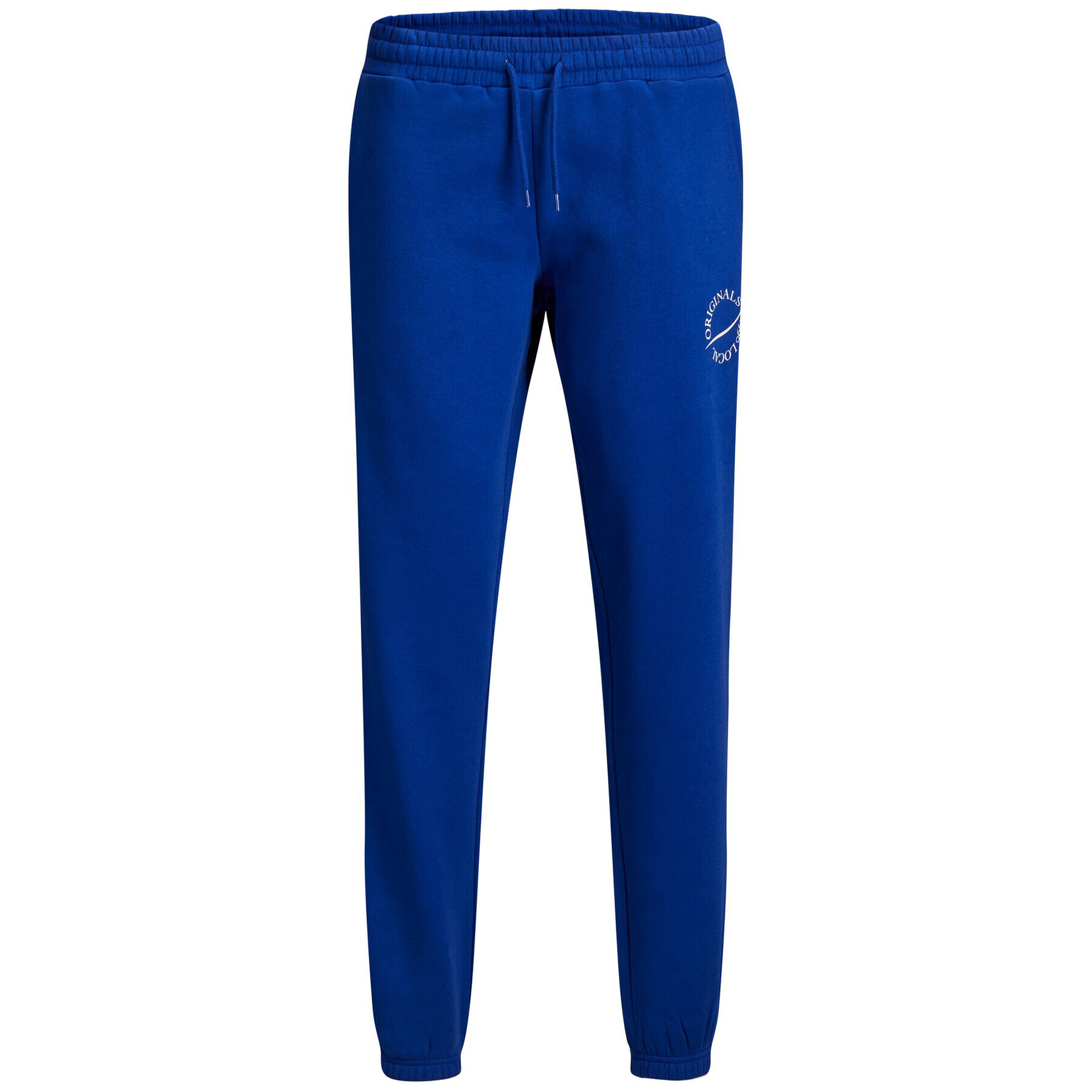 Jack&Jones Spodnji del trenirke Elias 12195676 Modra Comfort Fit - Pepit.si