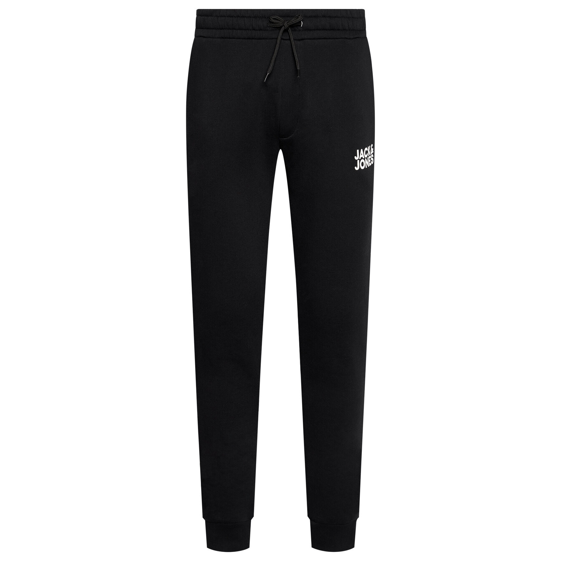 Jack&Jones Spodnji del trenirke Gordon Newsoft 12178421 Črna Regular Fit - Pepit.si