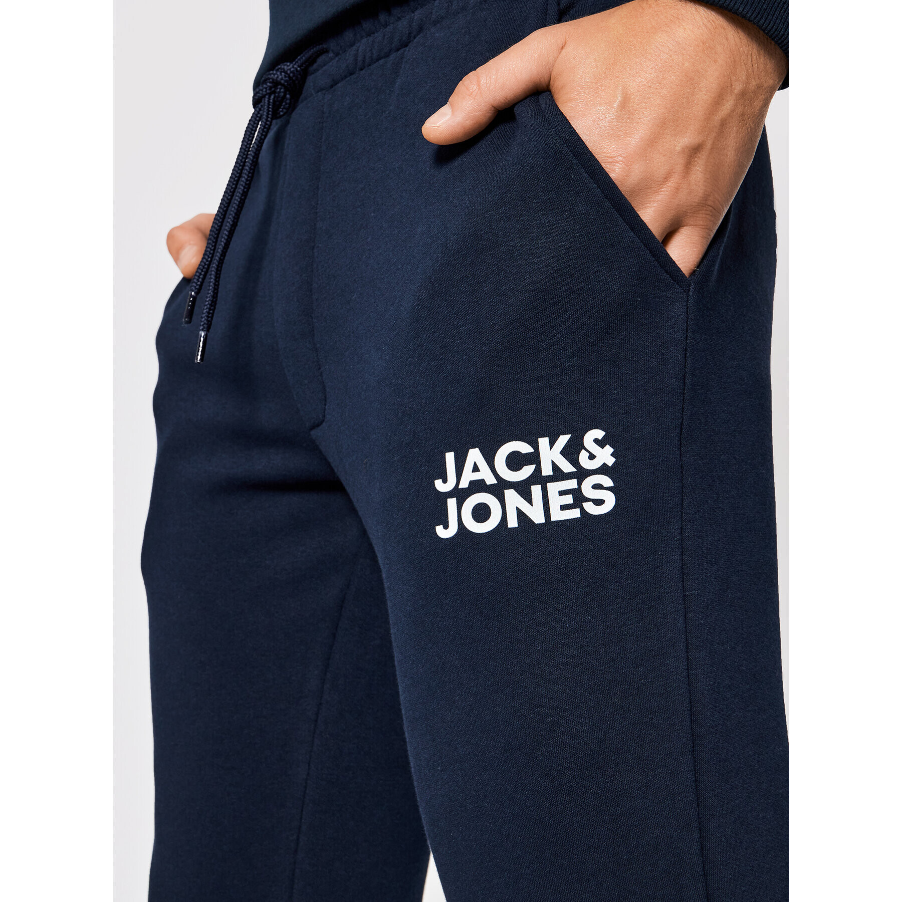 Jack&Jones Spodnji del trenirke Gordon Newsoft 12178421 Mornarsko modra Regular Fit - Pepit.si