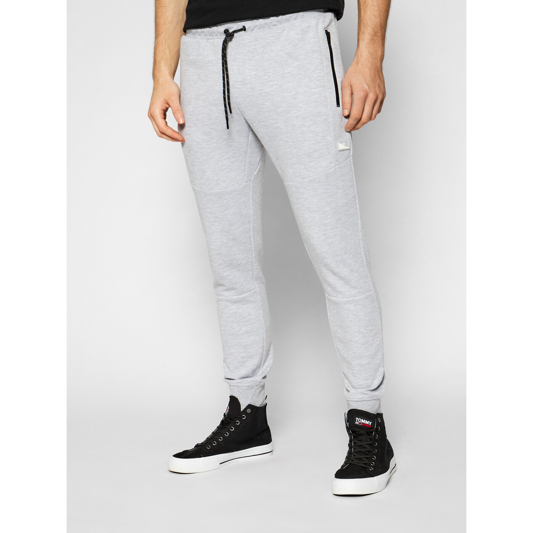 Jack&Jones Spodnji del trenirke Will Air Sweat Noos 12184970 Siva Regular Fit - Pepit.si