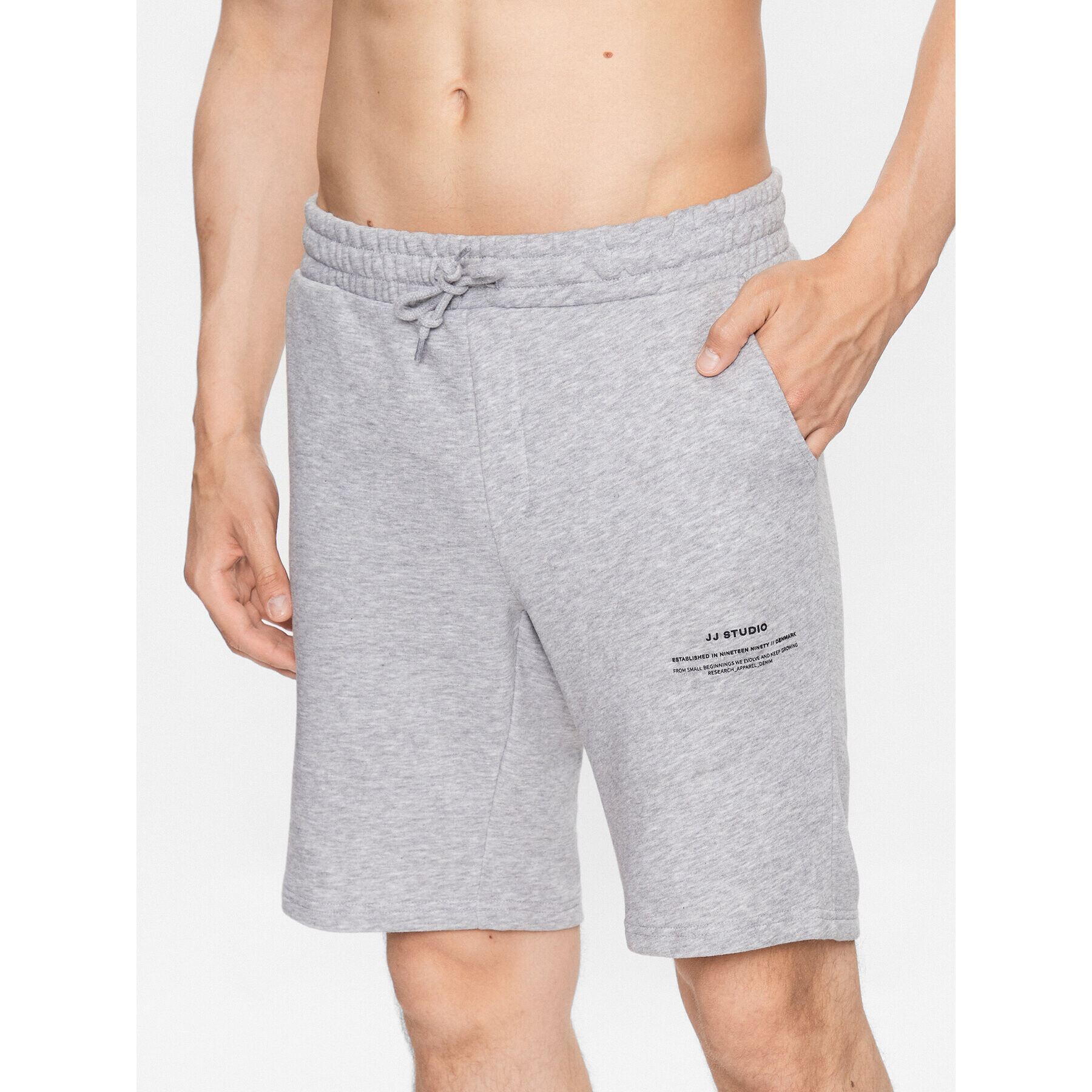 Jack&Jones Športne kratke hlače Felix 12225113 Siva Regular Fit - Pepit.si