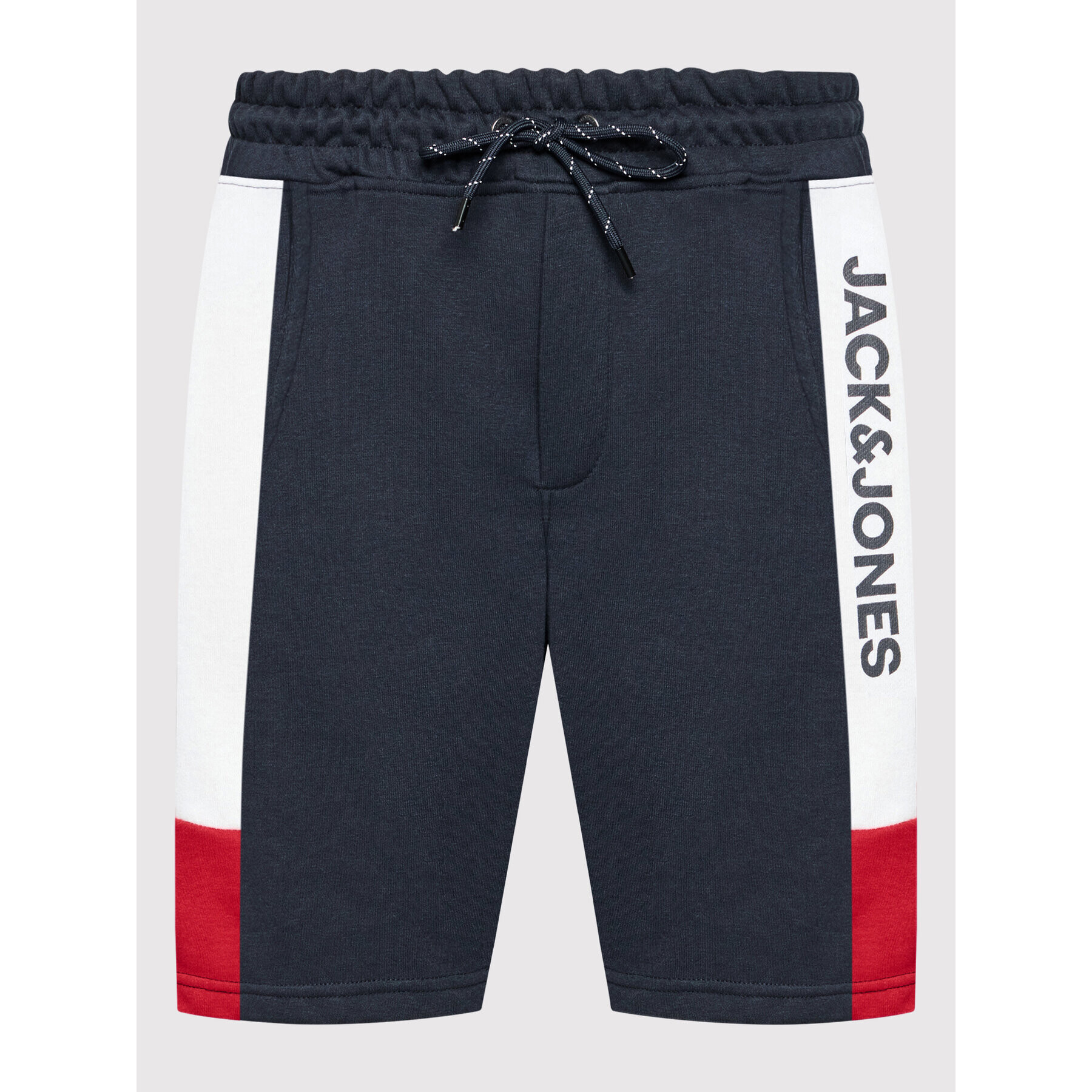 Jack&Jones Športne kratke hlače Logo Blocking 12198008 Mornarsko modra Regular Fit - Pepit.si