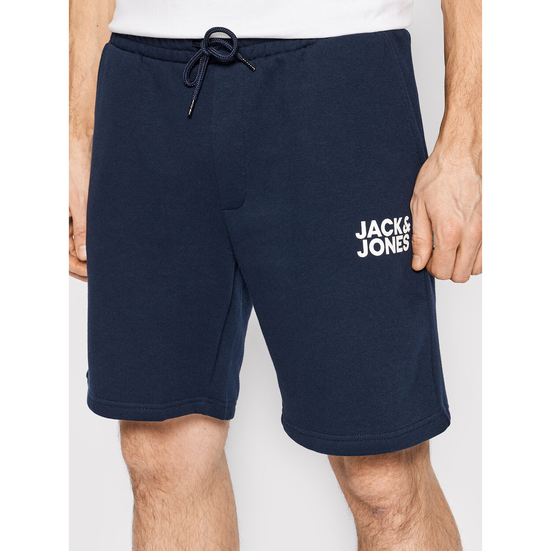 Jack&Jones Športne kratke hlače New Soft 12186787 Mornarsko modra Regular Fit - Pepit.si