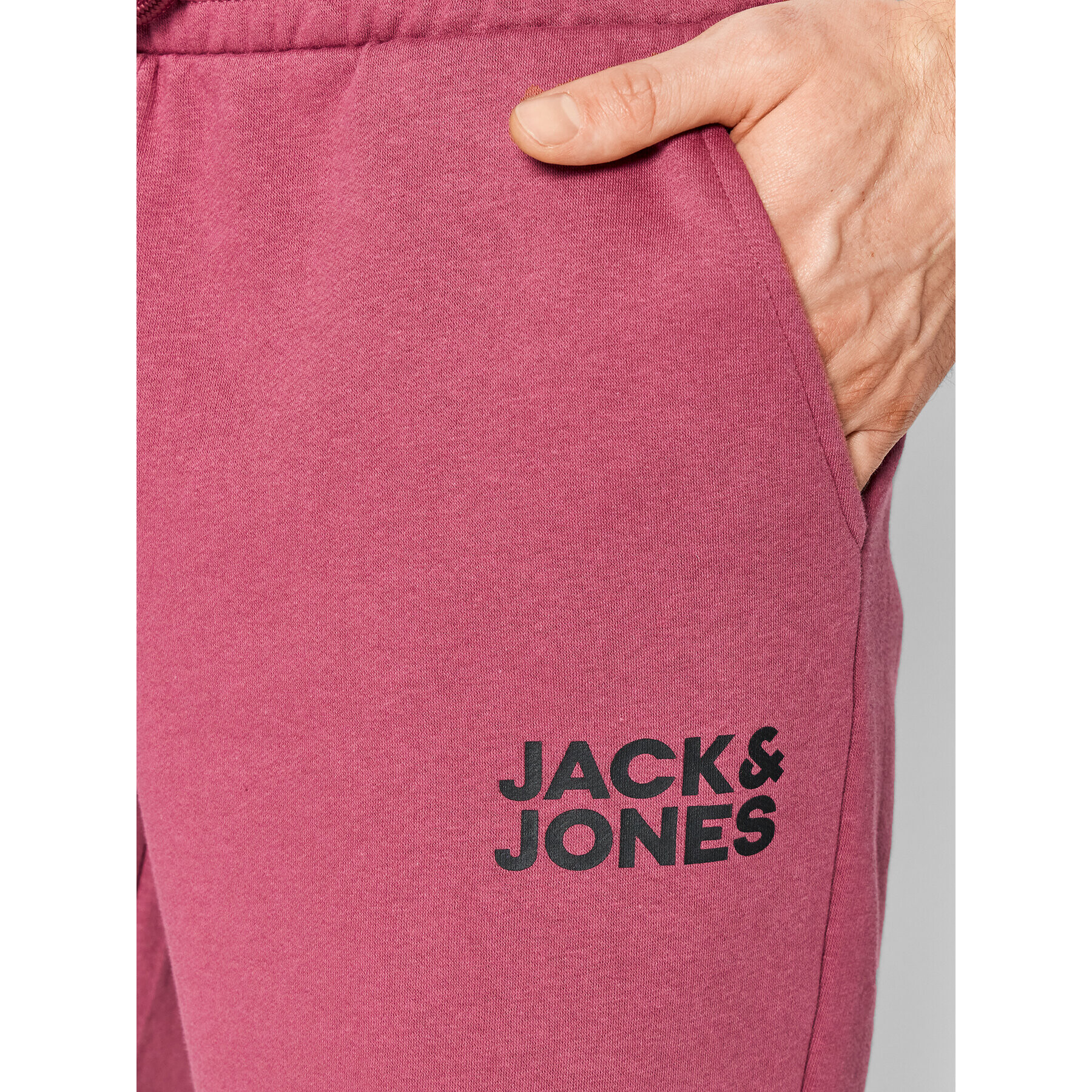 Jack&Jones Športne kratke hlače New Soft 12186787 Roza Regular Fit - Pepit.si