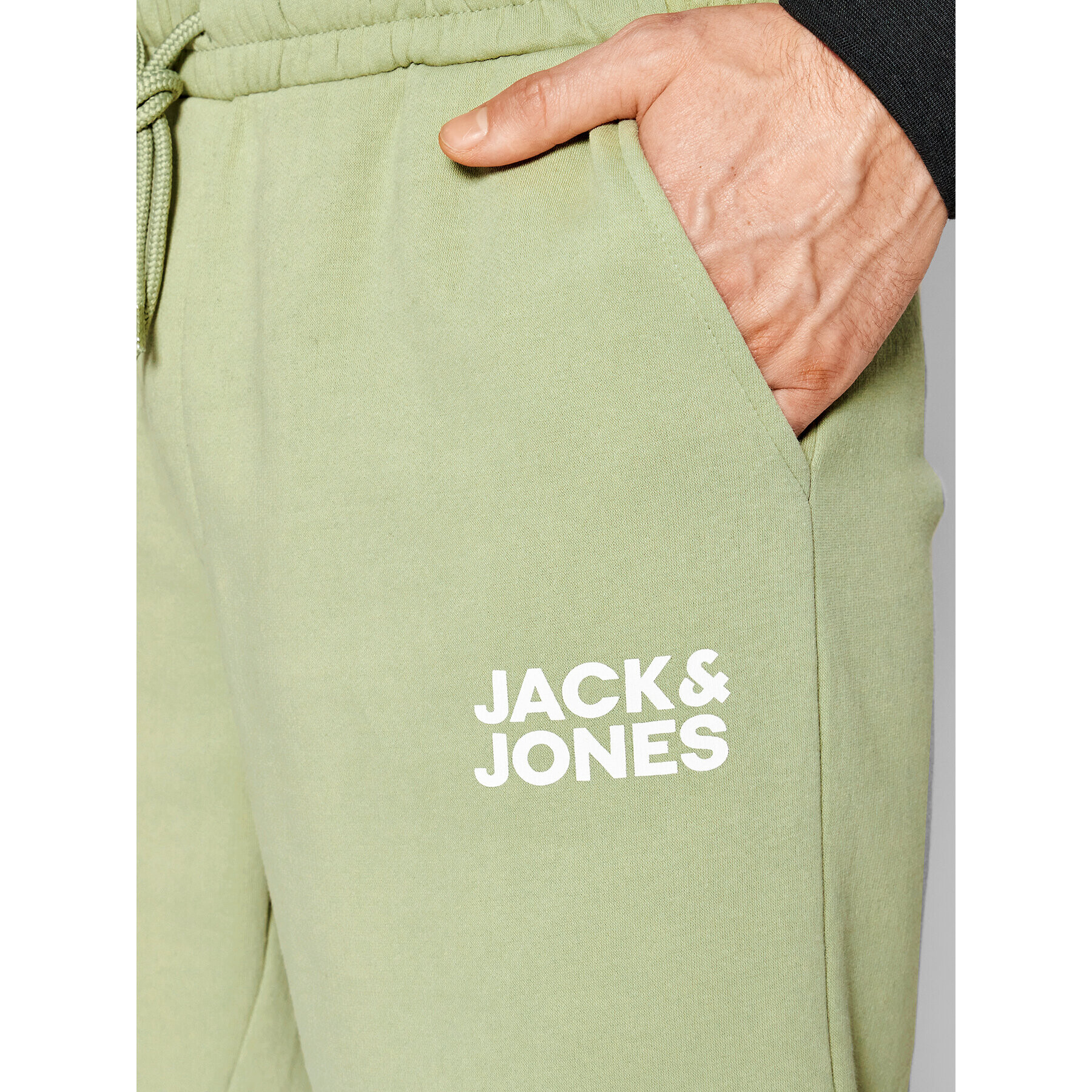 Jack&Jones Športne kratke hlače New Soft 12186787 Zelena Regular Fit - Pepit.si