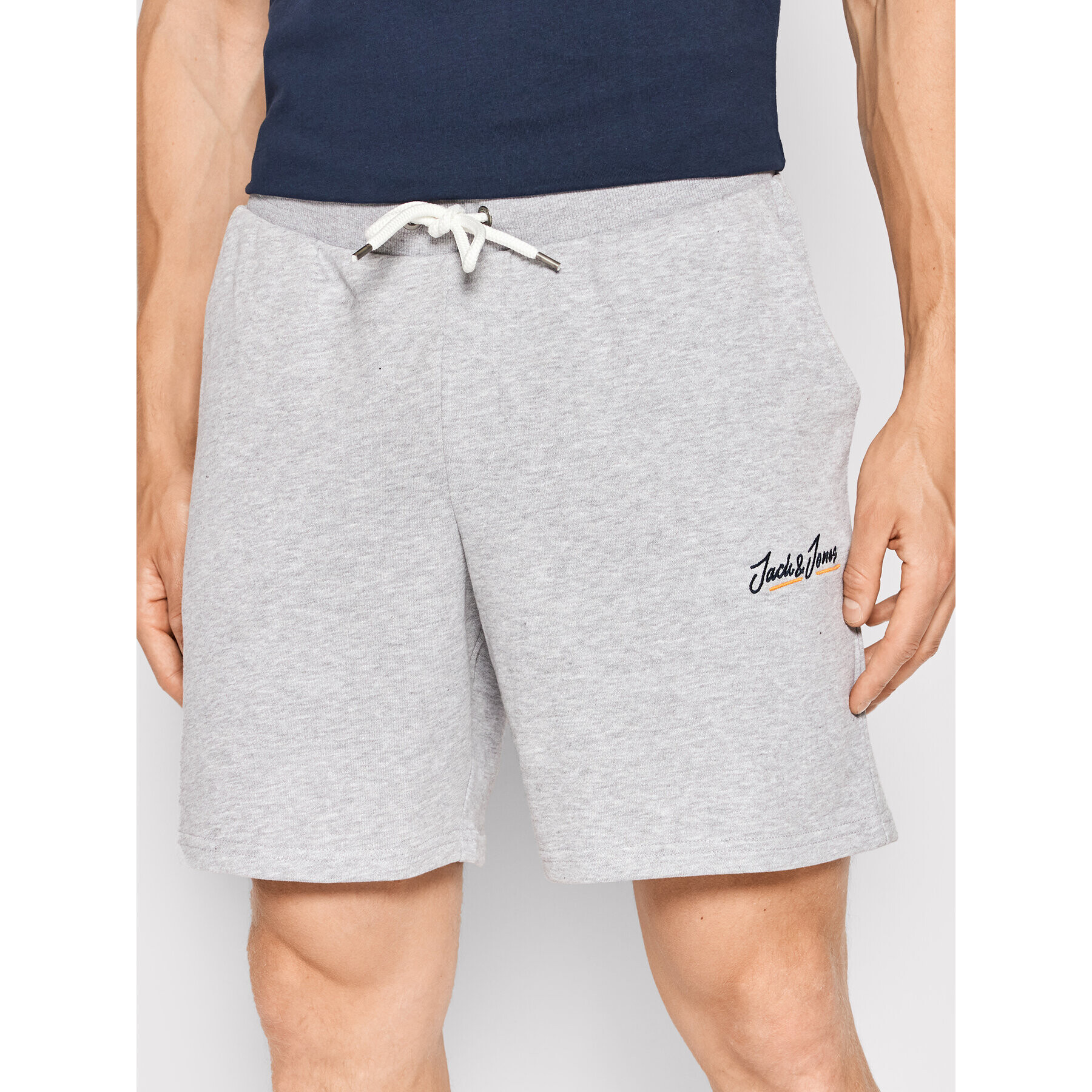 Jack&Jones Športne kratke hlače Tons 12204637 Siva Relaxed Fit - Pepit.si