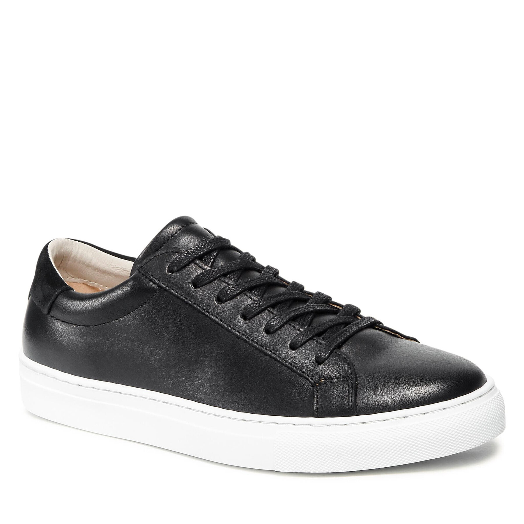 Jack&Jones Superge Jfwcorey Leather Noos 12202714 Črna - Pepit.si