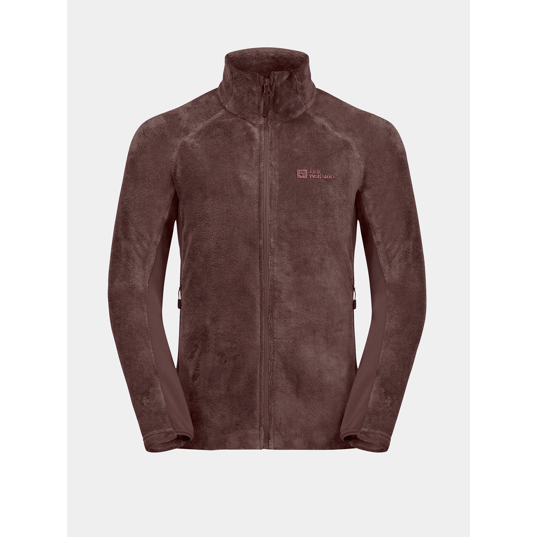 Jack Wolfskin Flis Rotwand Fz 1711421 Bordo rdeča Regular Fit - Pepit.si