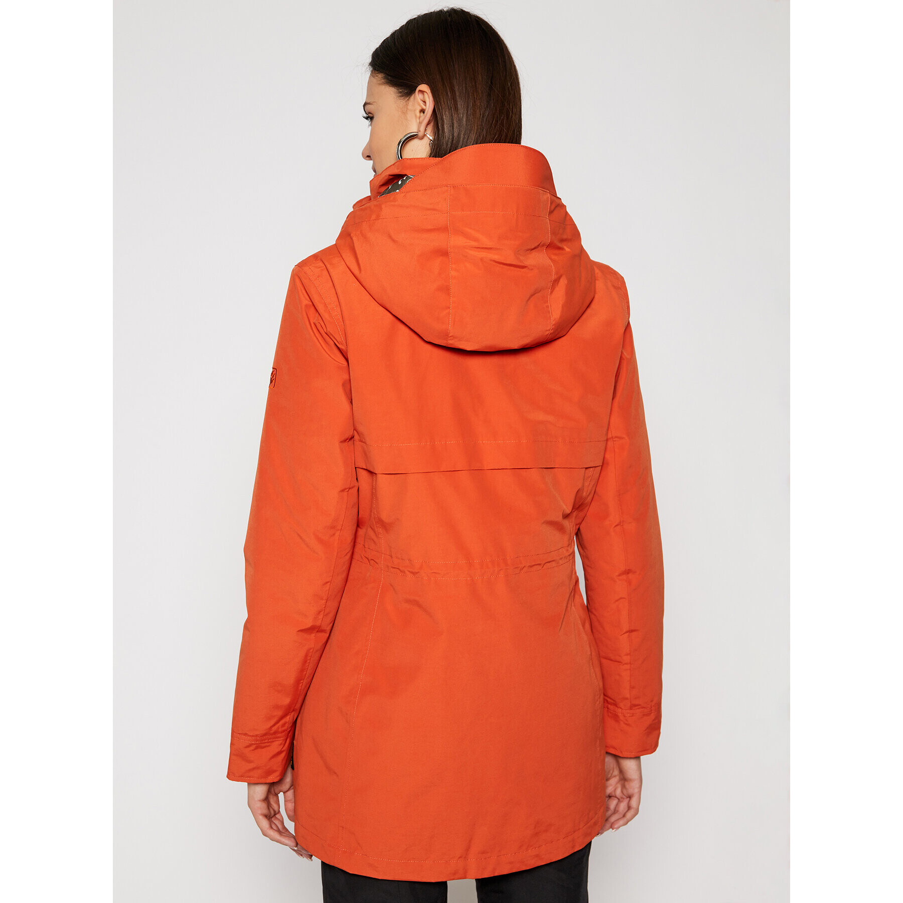 Jack Wolfskin Pohodna jakna Wildwood 1113701 Oranžna Regular Fit - Pepit.si