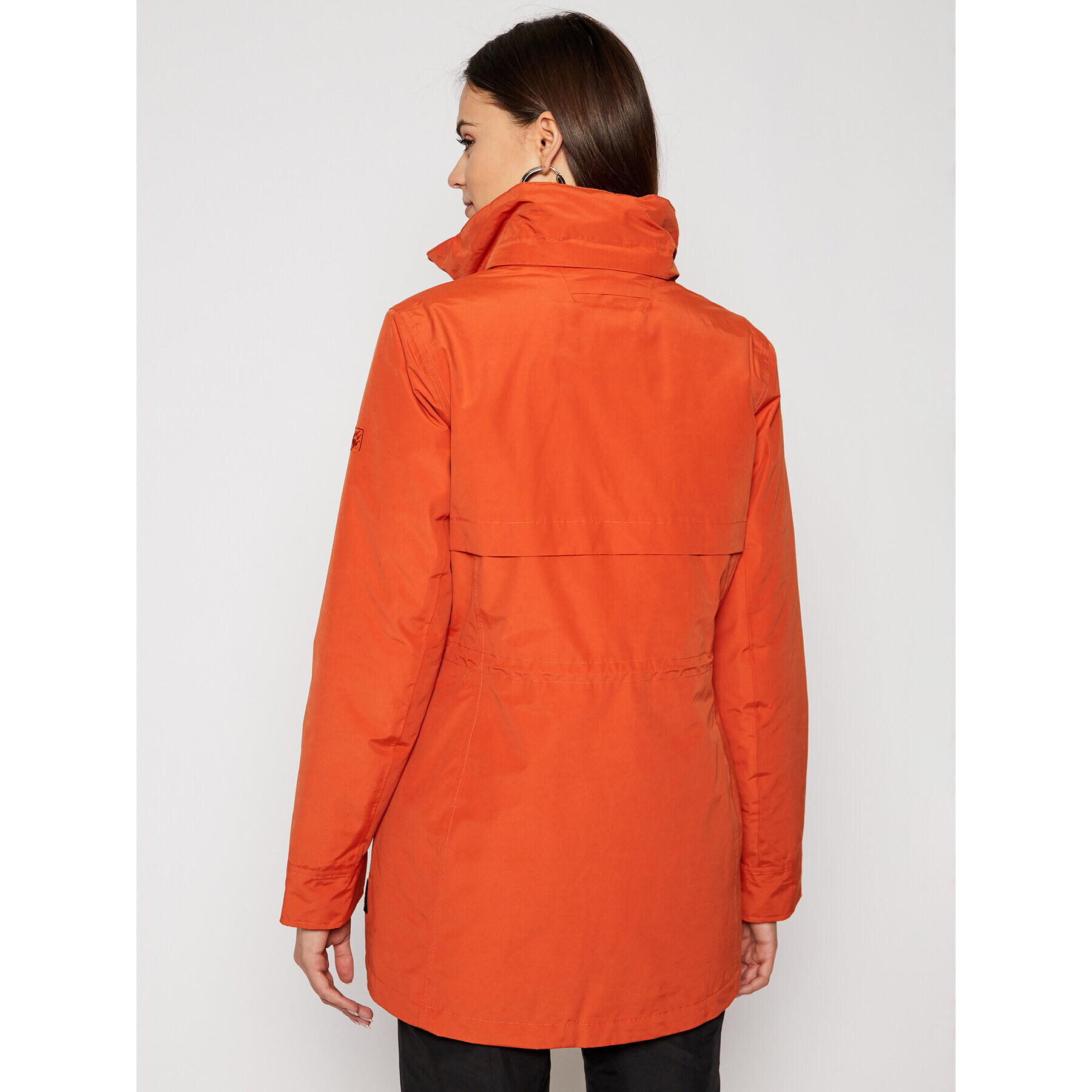 Jack Wolfskin Pohodna jakna Wildwood 1113701 Oranžna Regular Fit - Pepit.si