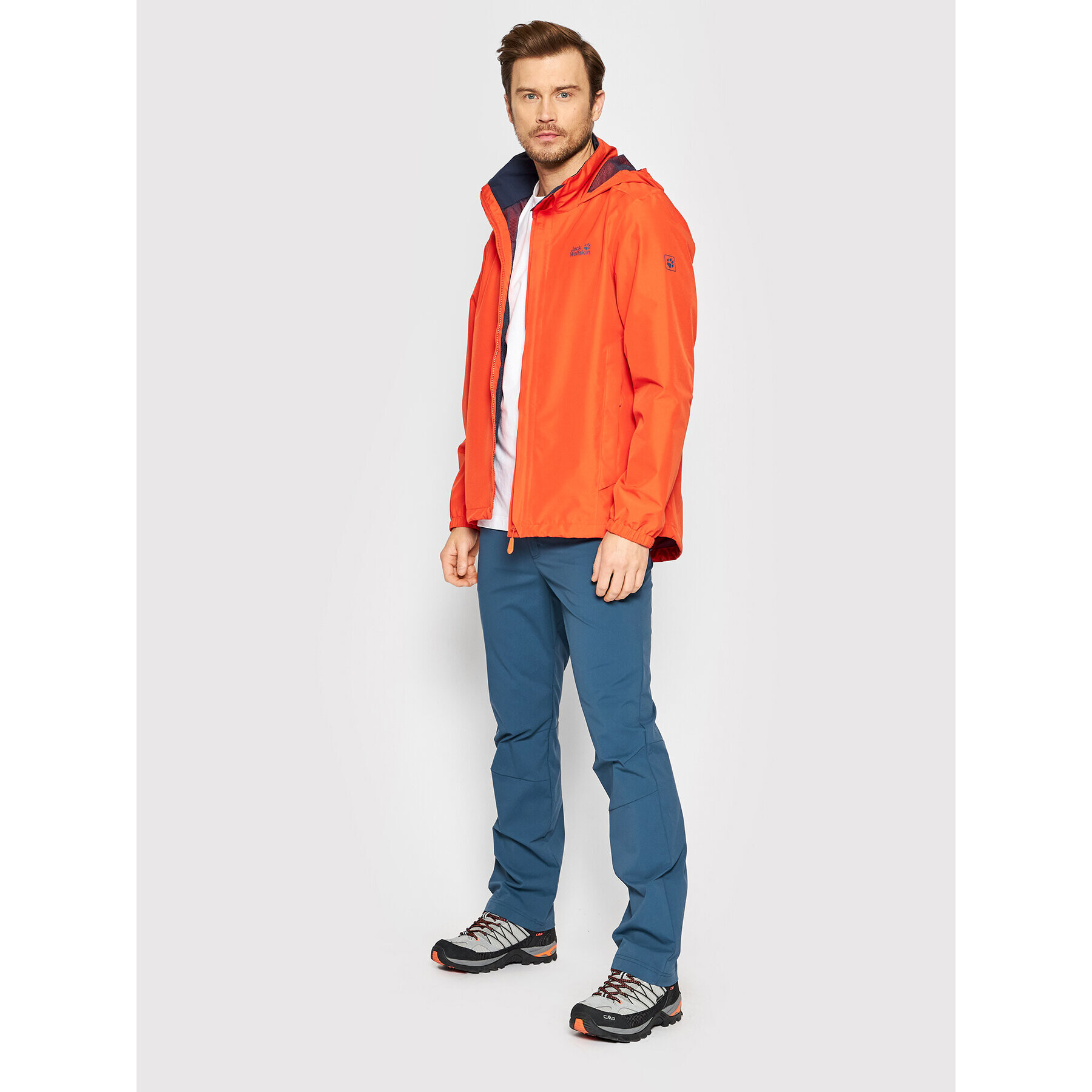 Jack Wolfskin Pohodne hlače Activate Light 1503772 Mornarsko modra Regular Fit - Pepit.si