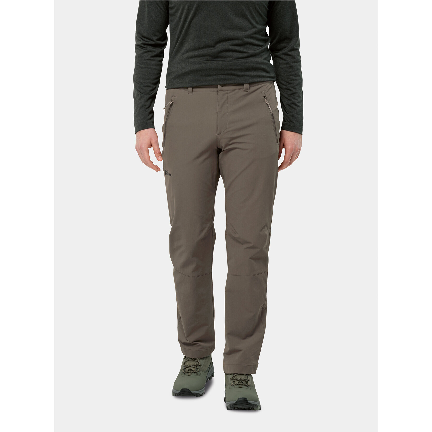 Jack Wolfskin Pohodne hlače Activate Xt Pants 1503755 Rjava Regular Fit - Pepit.si