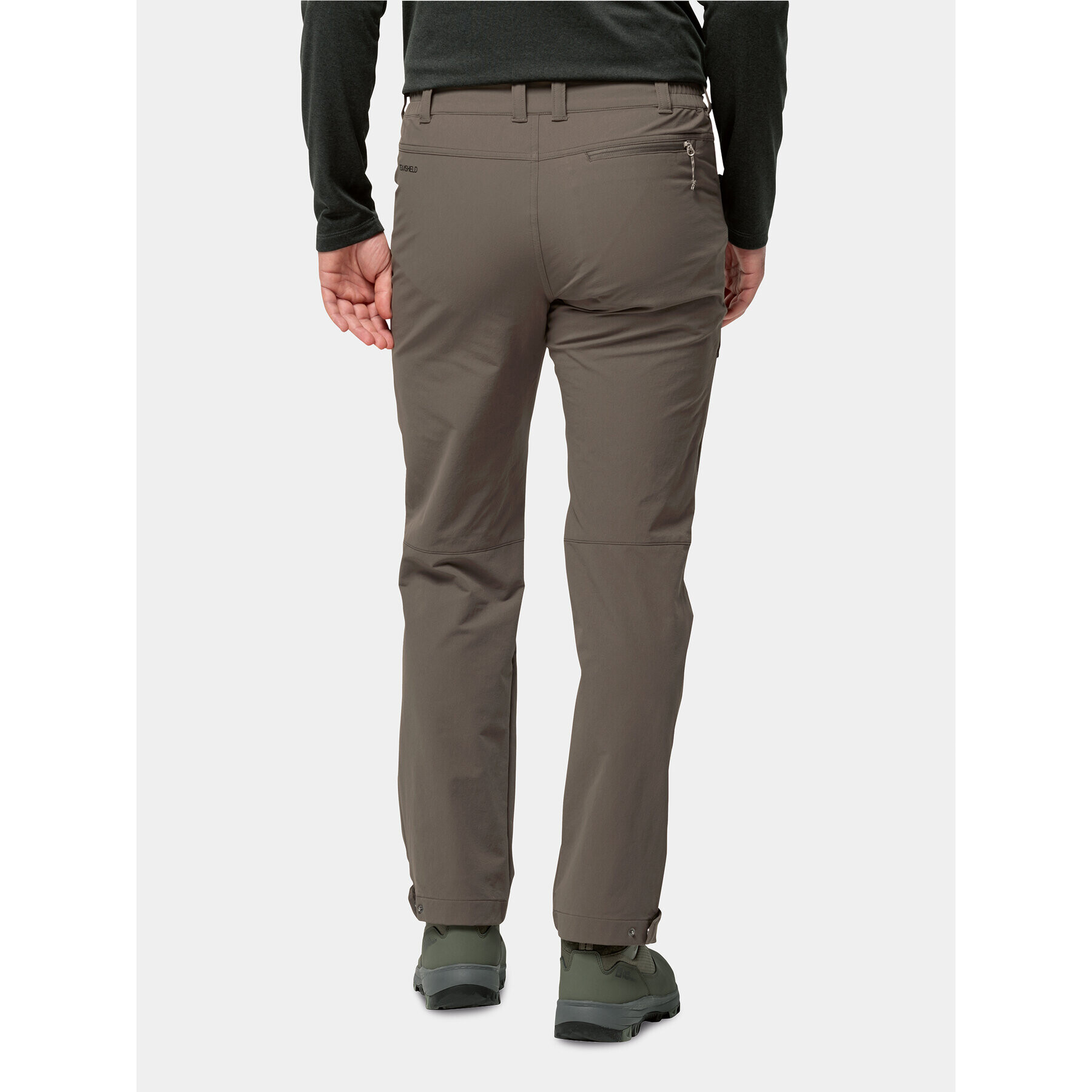 Jack Wolfskin Pohodne hlače Activate Xt Pants 1503755 Rjava Regular Fit - Pepit.si