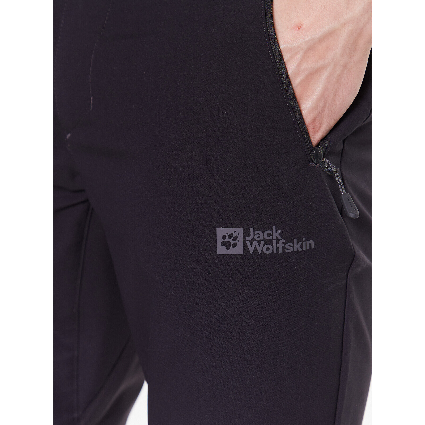 Jack Wolfskin Pohodne hlače Active 1508251 Mornarsko modra Regular Fit - Pepit.si