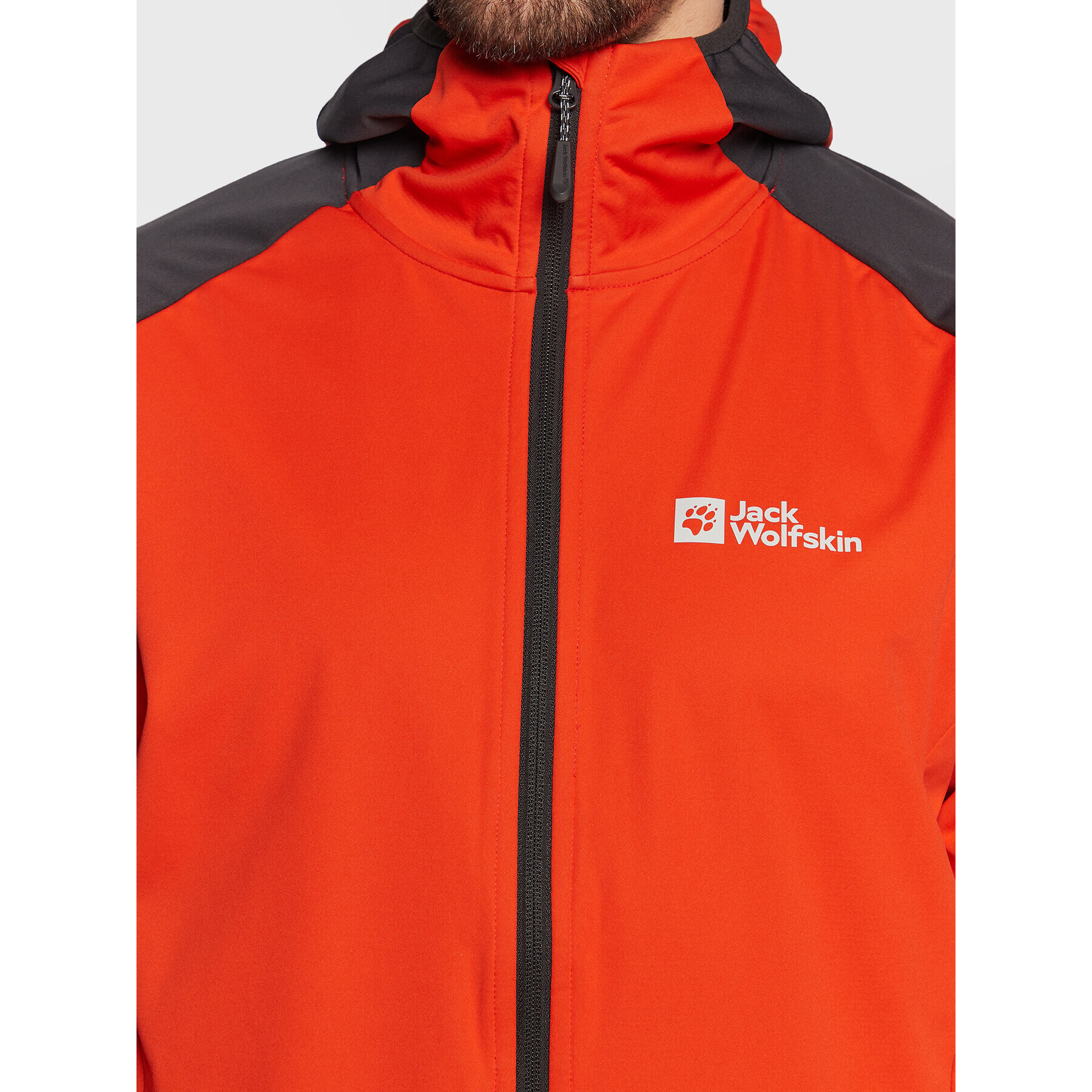 Jack Wolfskin Prehodna jakna Feldberg 1306922 Rdeča Regular Fit - Pepit.si