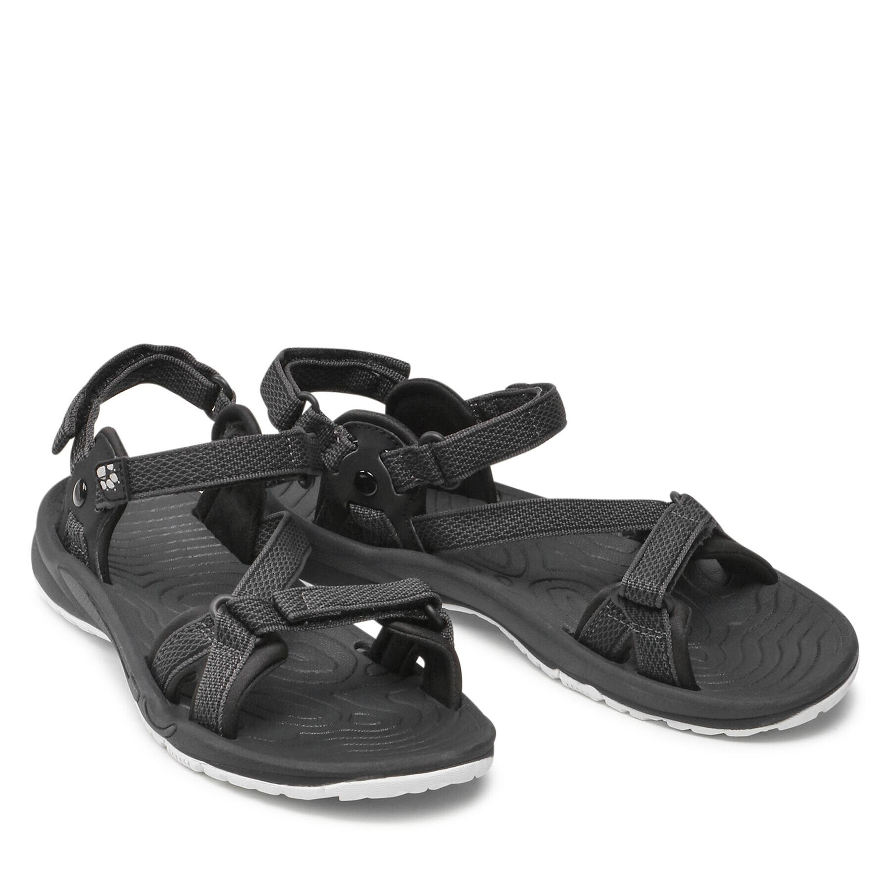 Jack Wolfskin Sandali Lakewood Ride Sandal W 4019041 Črna - Pepit.si