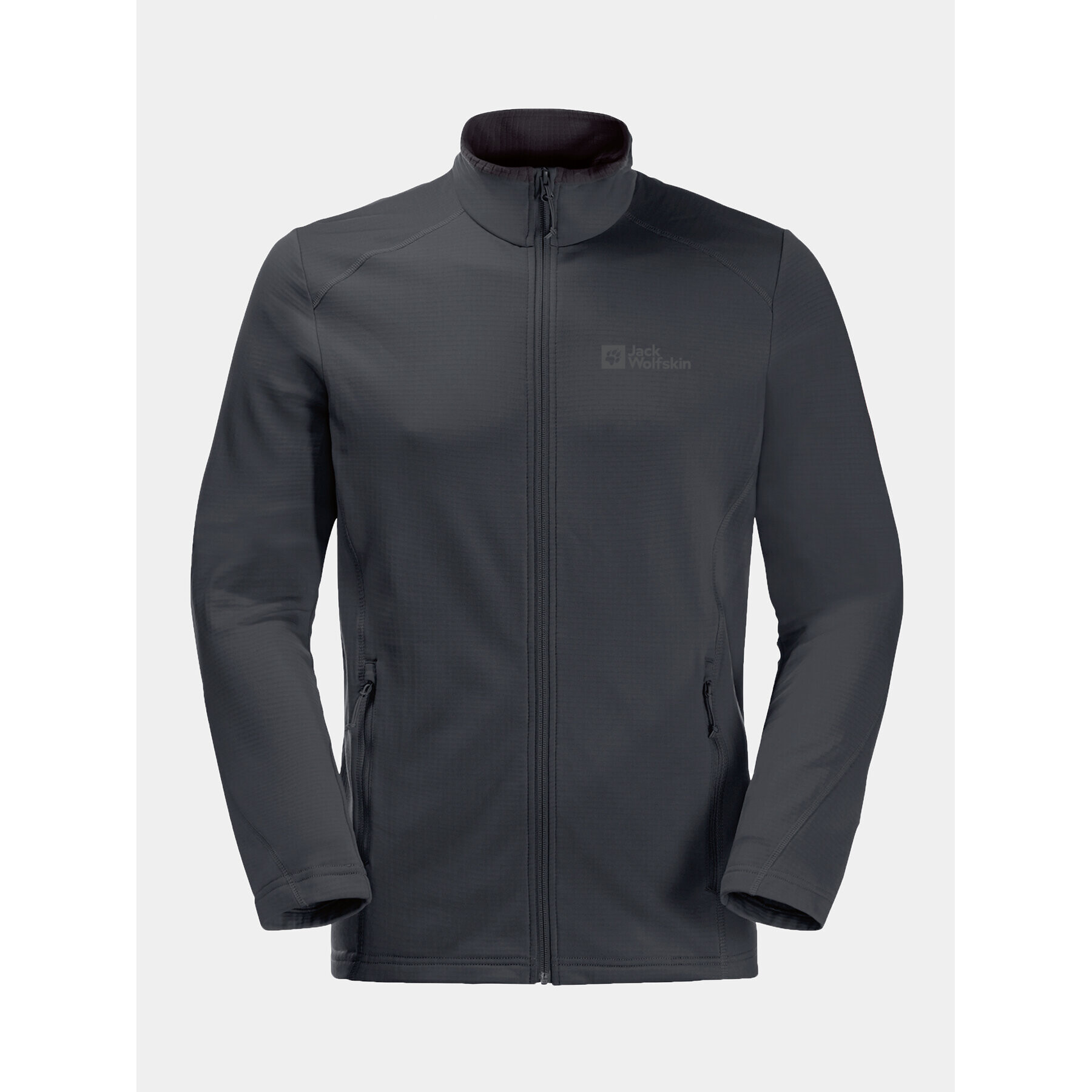 Jack Wolfskin Športna jopa Kolbenberg Fz 1710521 Črna Regular Fit - Pepit.si