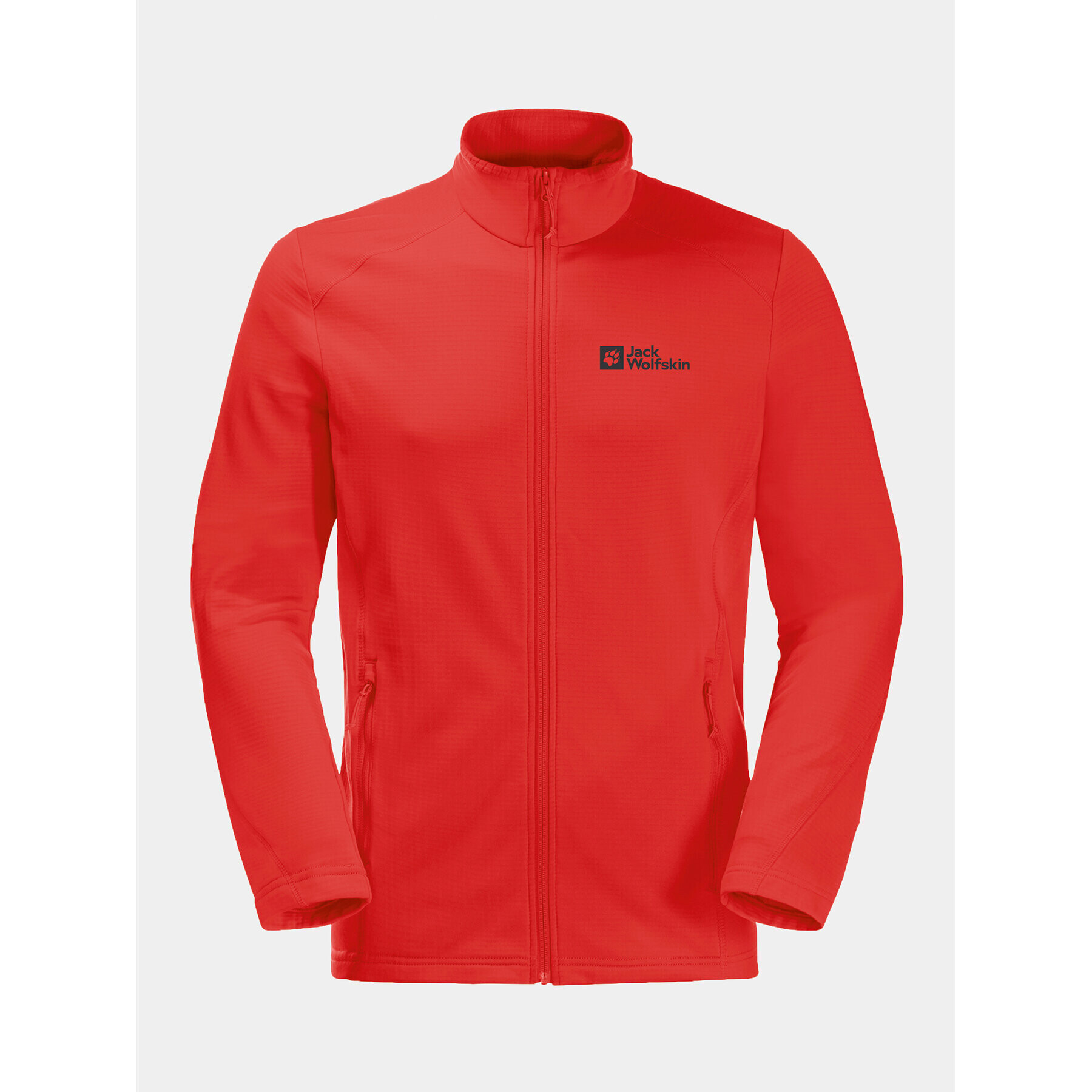 Jack Wolfskin Športna jopa Kolbenberg Fz 1710521 Rdeča Regular Fit - Pepit.si