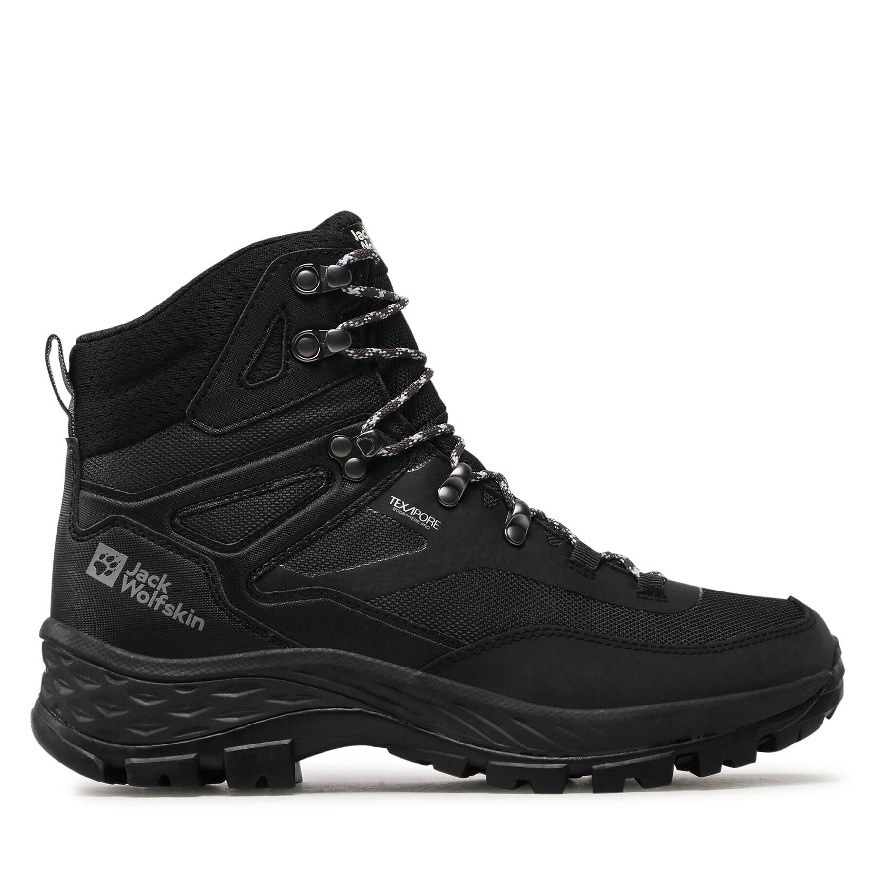 Jack Wolfskin Trekking čevlji Rebellion Guide Texapore Mid M 4053791 Črna - Pepit.si