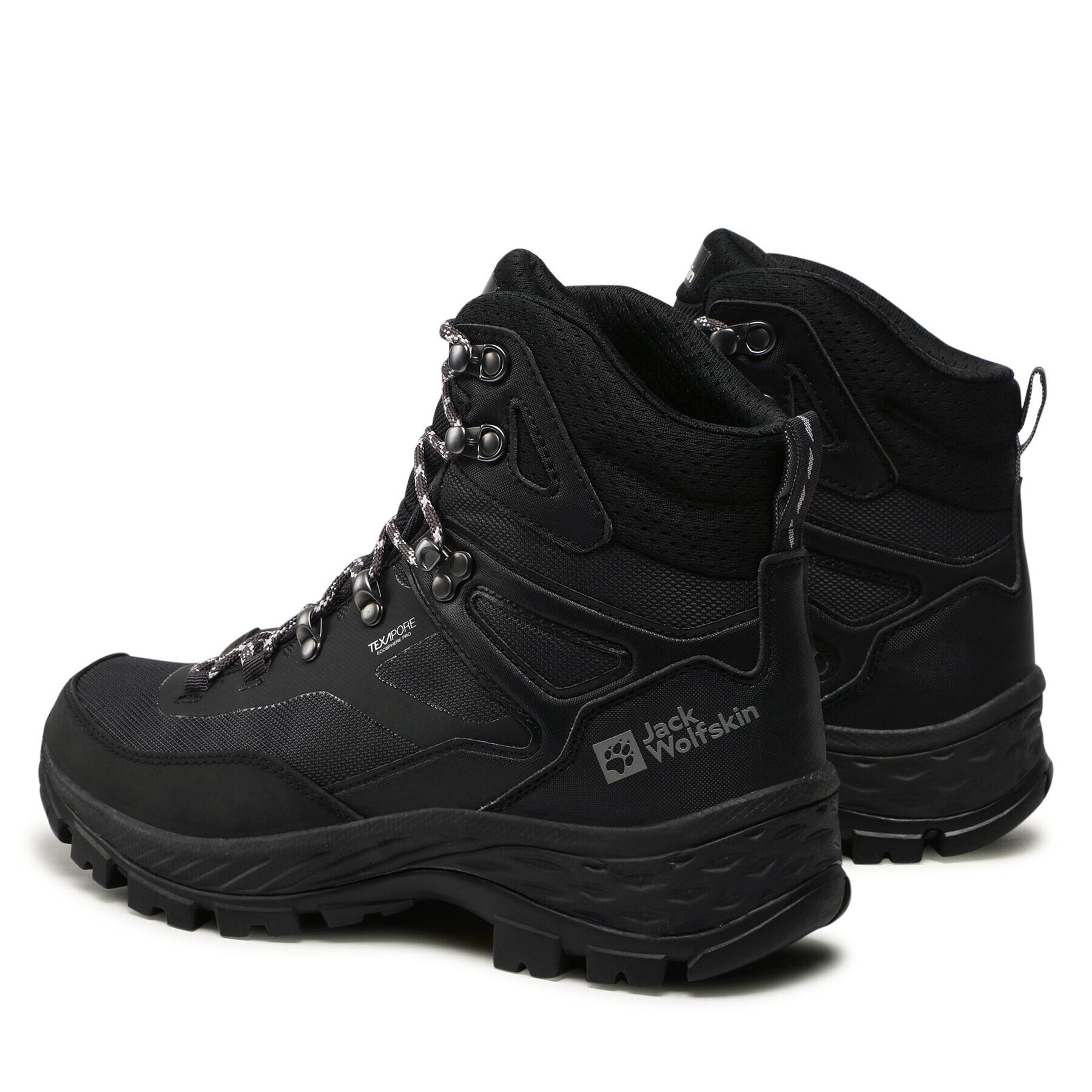 Jack Wolfskin Trekking čevlji Rebellion Guide Texapore Mid M 4053791 Črna - Pepit.si