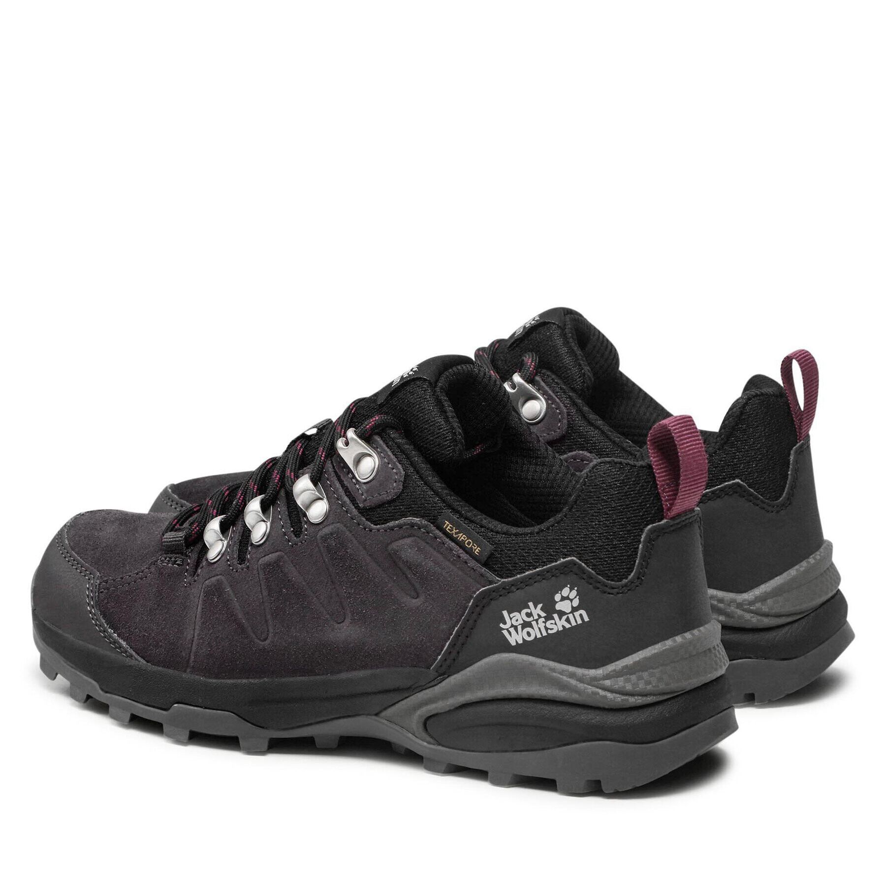 Jack Wolfskin Trekking čevlji Refudio Texapore Low W 4050821 Vijolična - Pepit.si