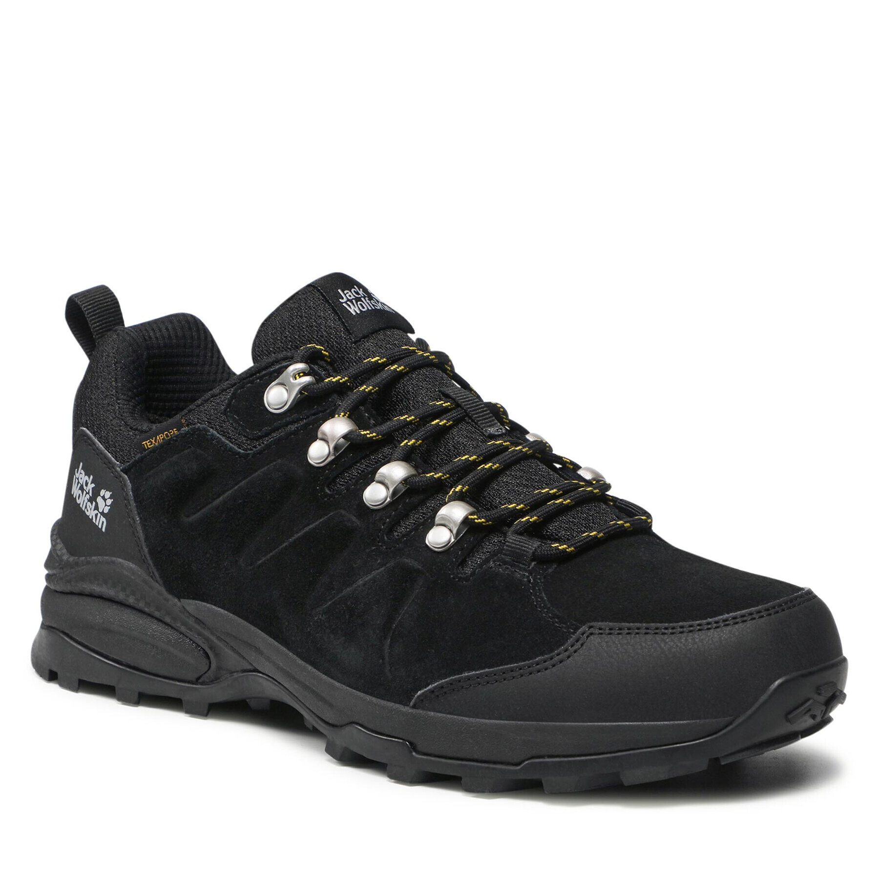 Jack Wolfskin Trekking čevlji Refugio Texapore Low M 4049851 Črna - Pepit.si