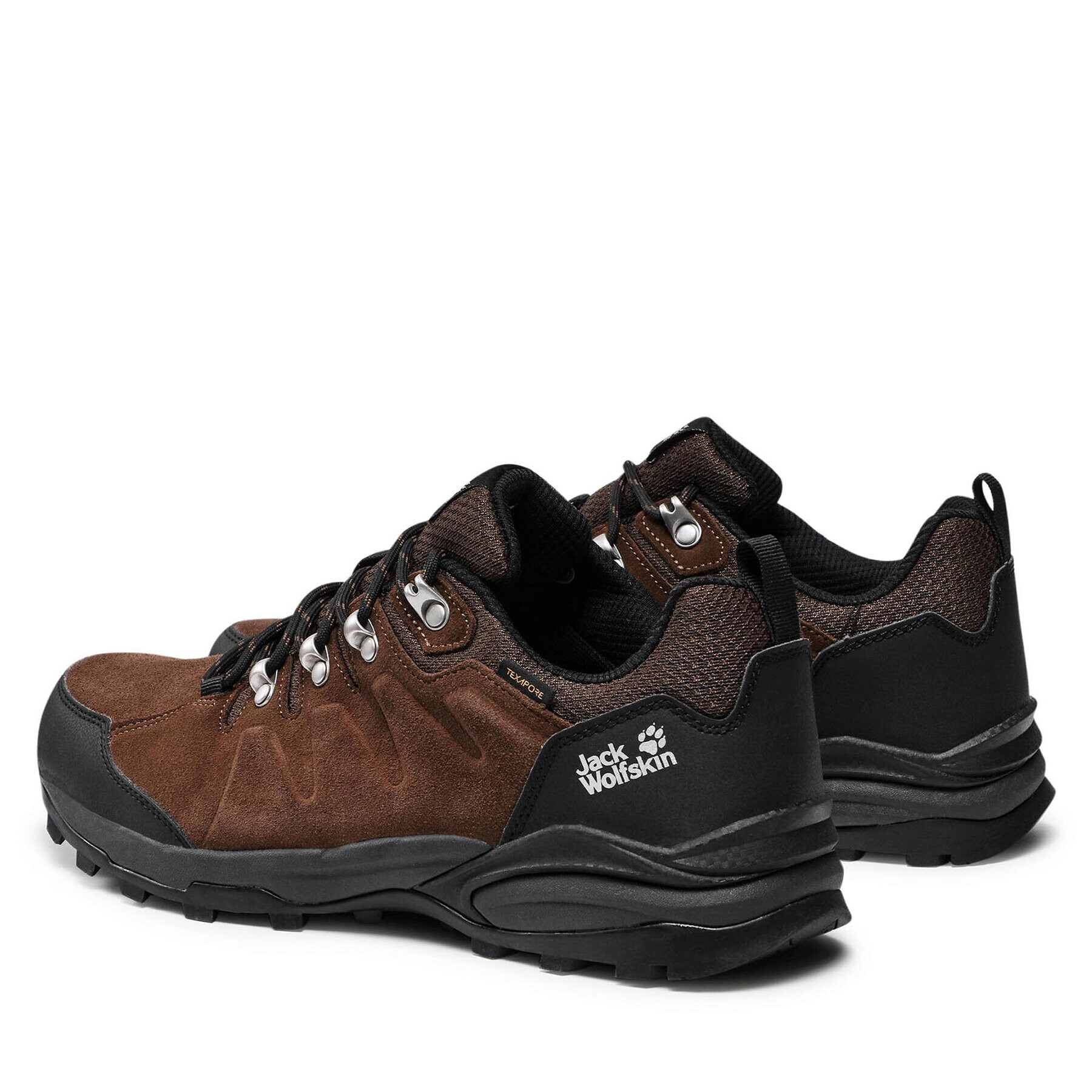 Jack Wolfskin Trekking čevlji Refugio Texapore Low M 4049851 Rjava - Pepit.si