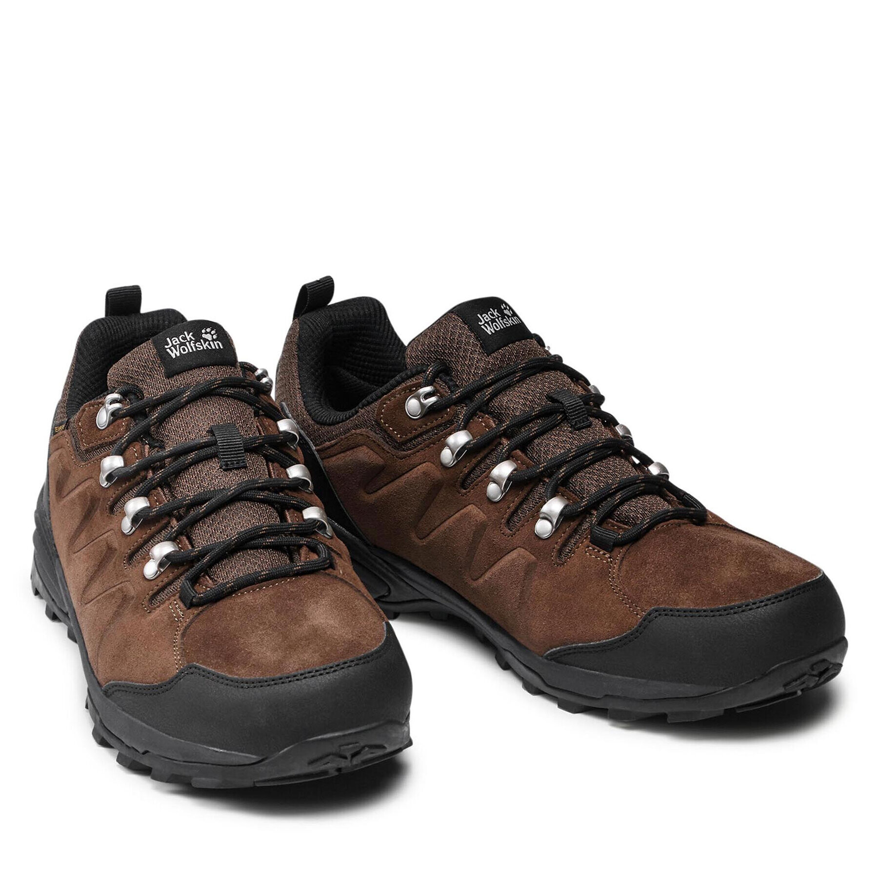 Jack Wolfskin Trekking čevlji Refugio Texapore Low M 4049851 Rjava - Pepit.si