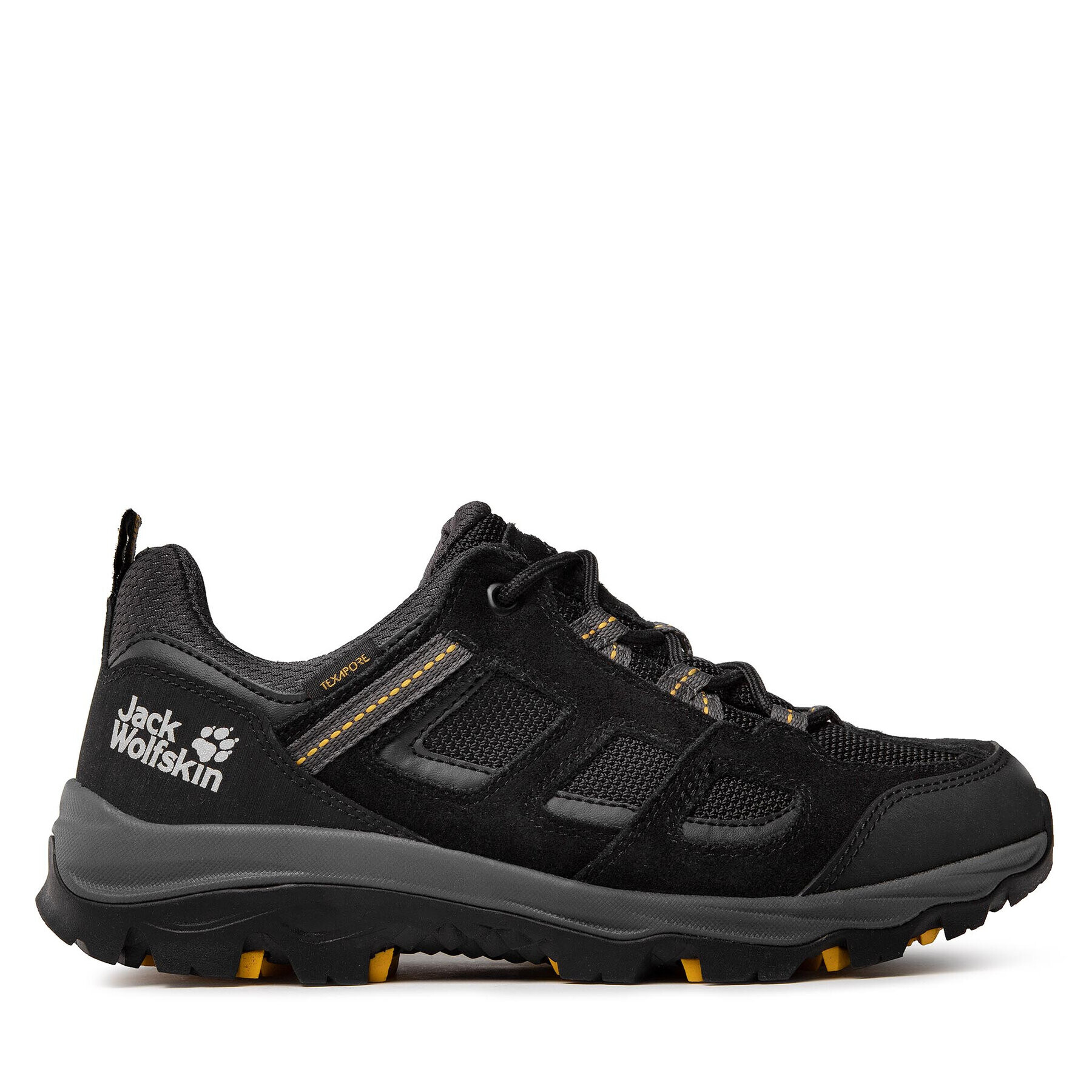 Jack Wolfskin Trekking čevlji Vojo 3 Texapore Low M 4042441 Črna - Pepit.si