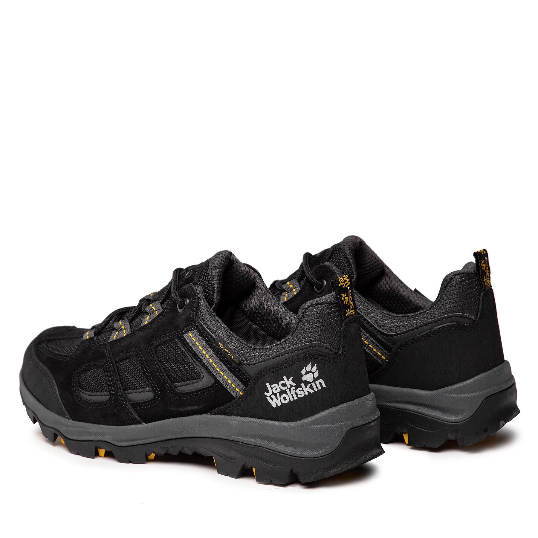 Jack Wolfskin Trekking čevlji Vojo 3 Texapore Low M 4042441 Črna - Pepit.si