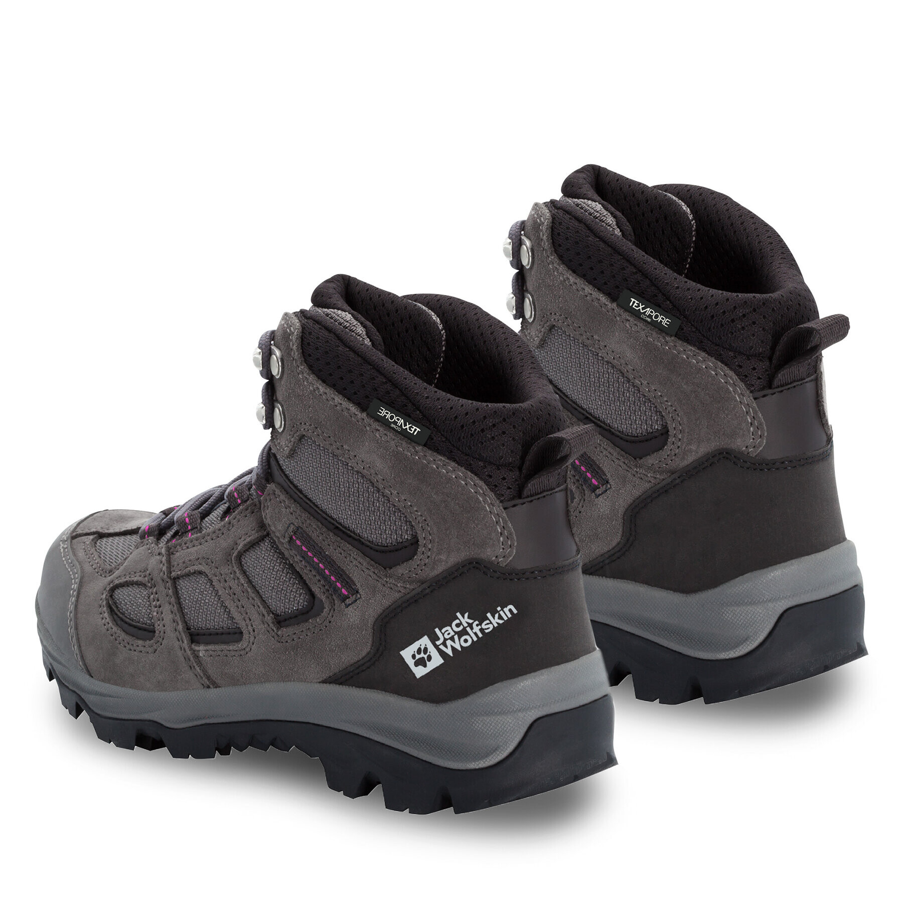 Jack Wolfskin Trekking čevlji Vojo 3 Texapore Mid W 4042472 Siva - Pepit.si