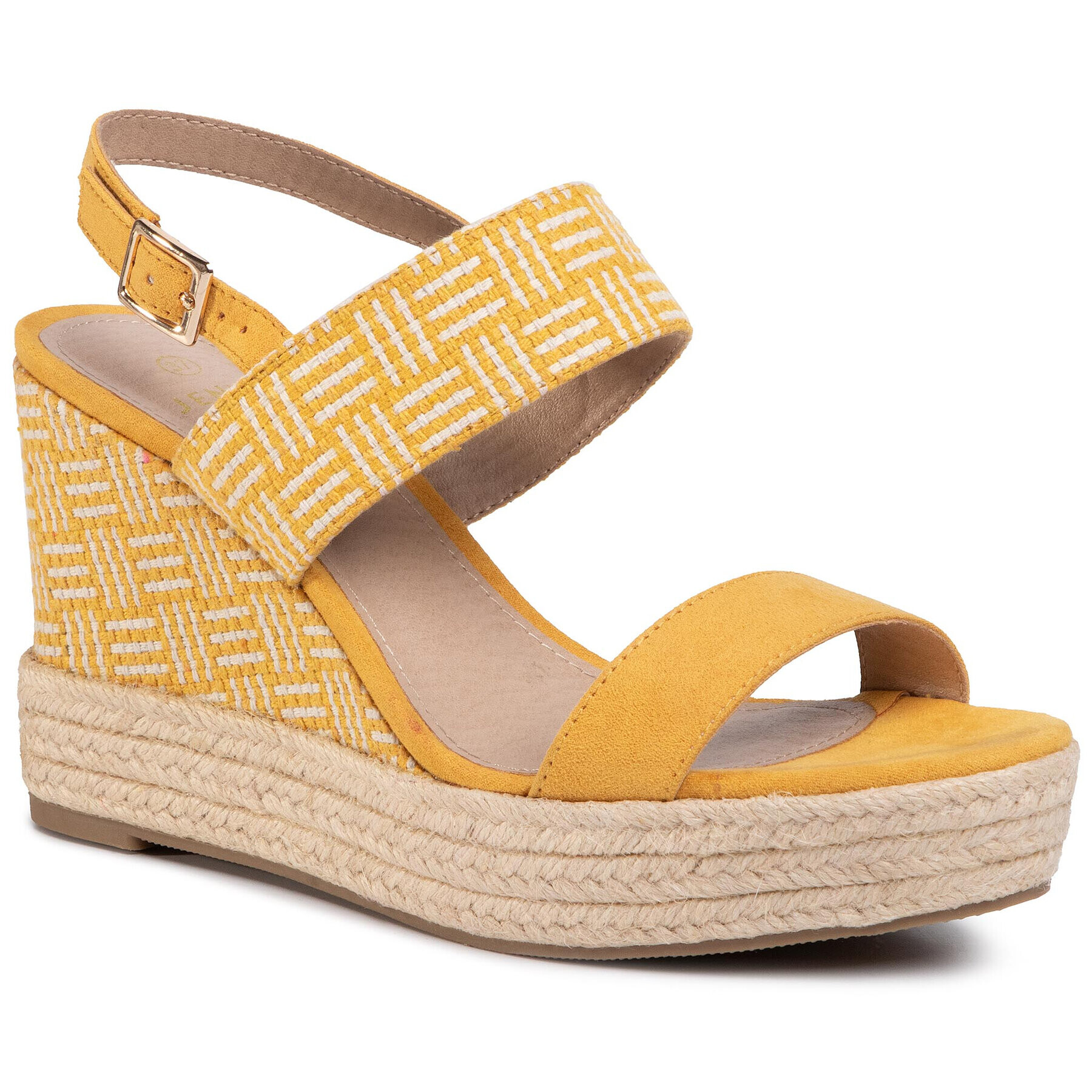 Jenny Fairy Espadrile LS4963-12A Rumena - Pepit.si