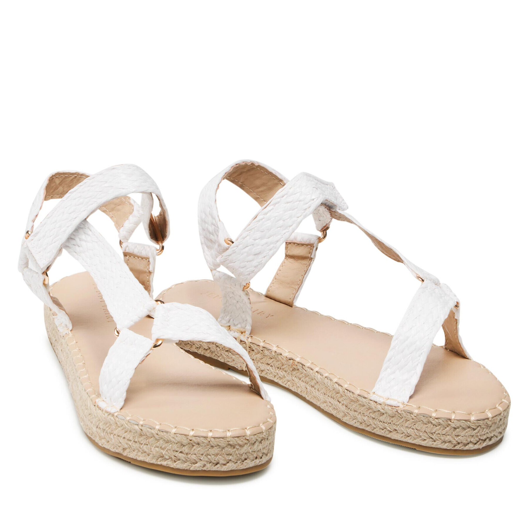 Jenny Fairy Espadrile WS290701-01 Bela - Pepit.si