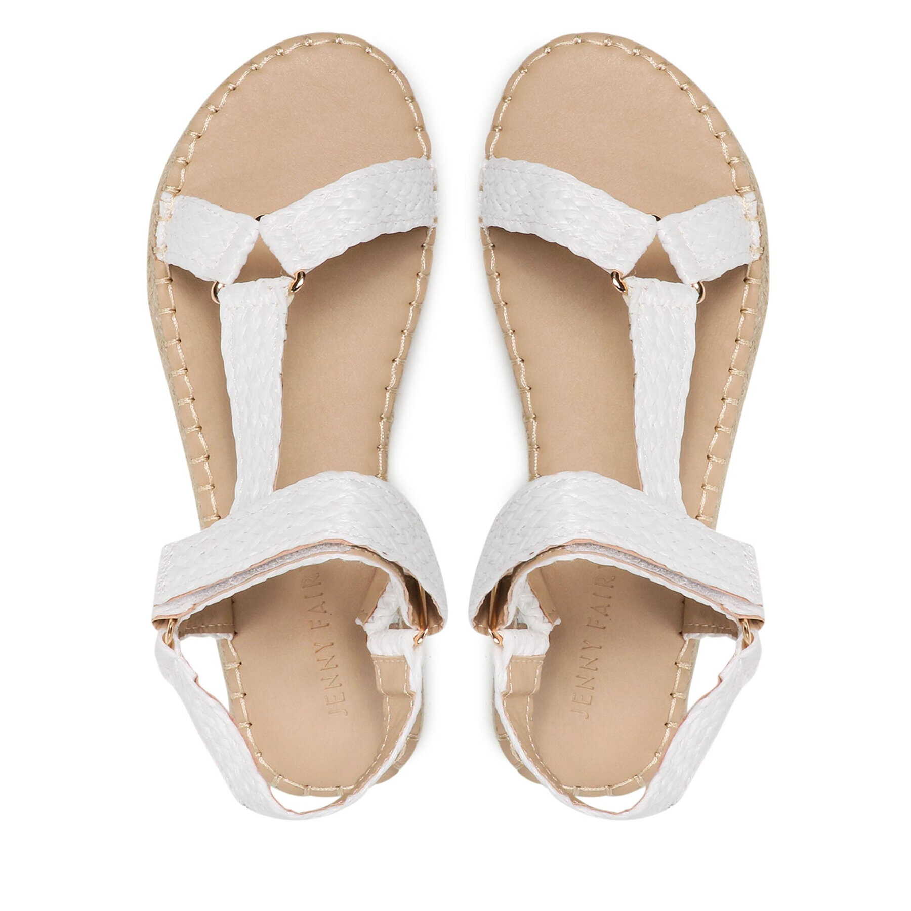 Jenny Fairy Espadrile WS290701-01 Bela - Pepit.si