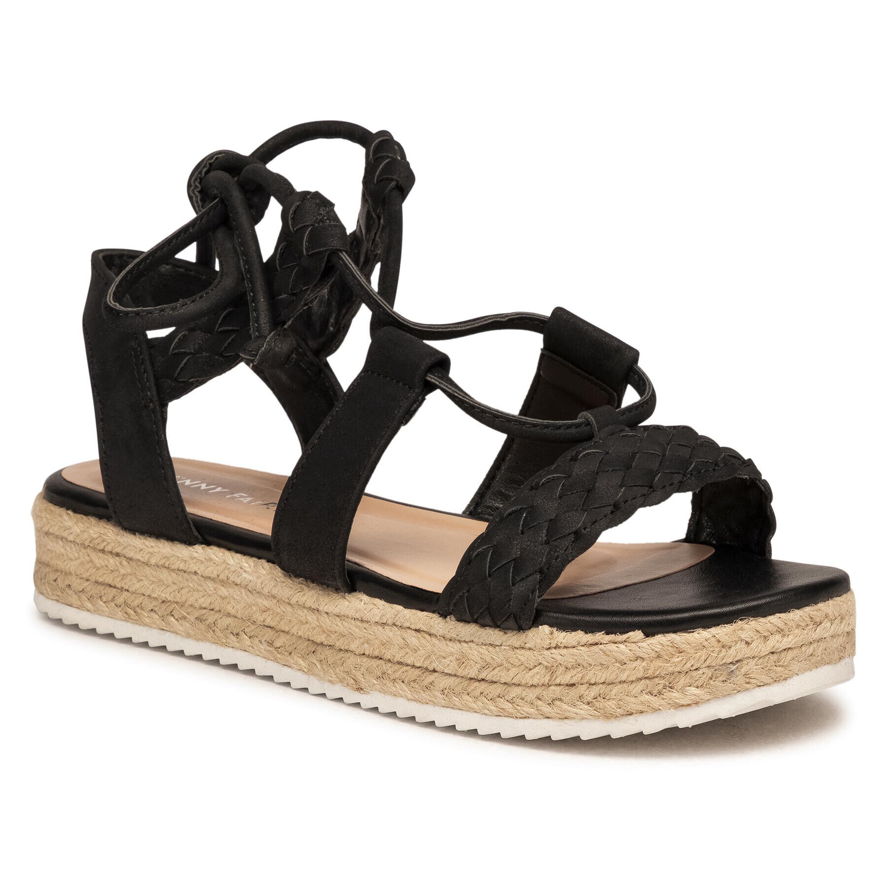 Jenny Fairy Espadrile WS5505-02 Črna - Pepit.si