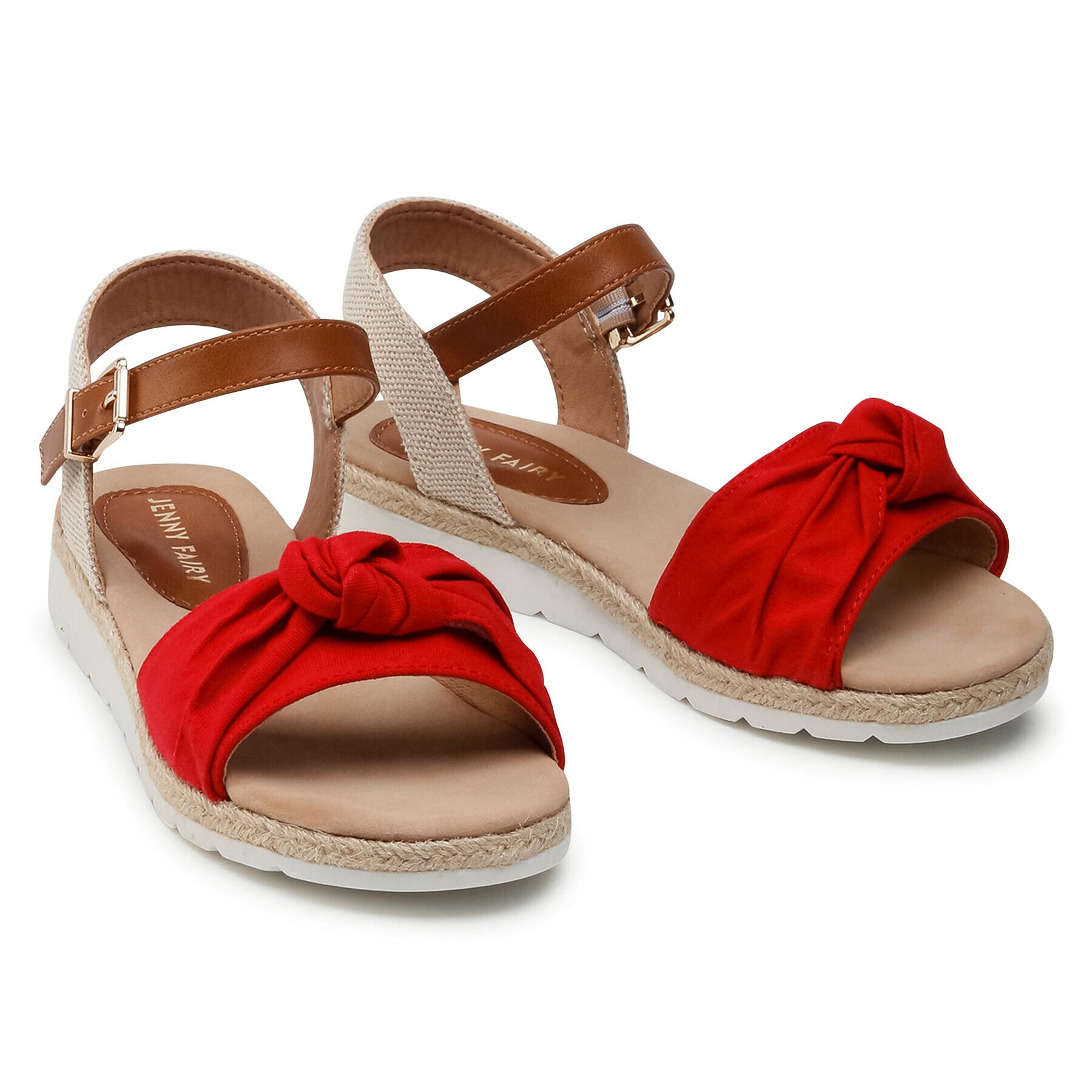 Jenny Fairy Espadrile WS5515-01 Rdeča - Pepit.si