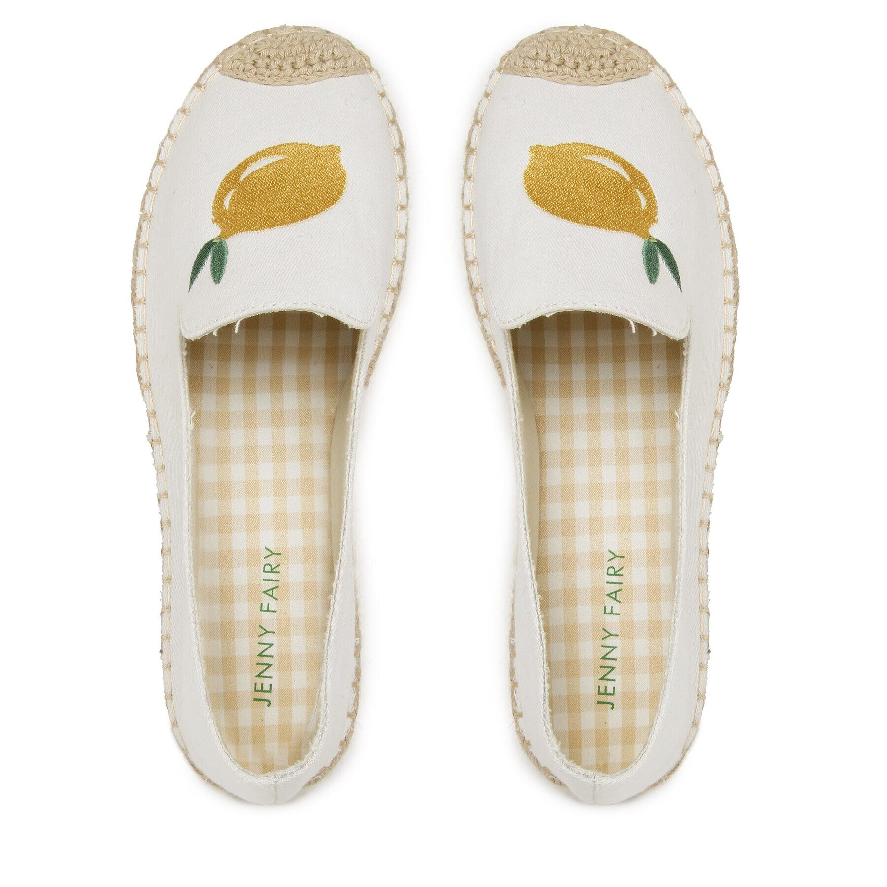 Jenny Fairy Espadrile WSS990-200A Bela - Pepit.si