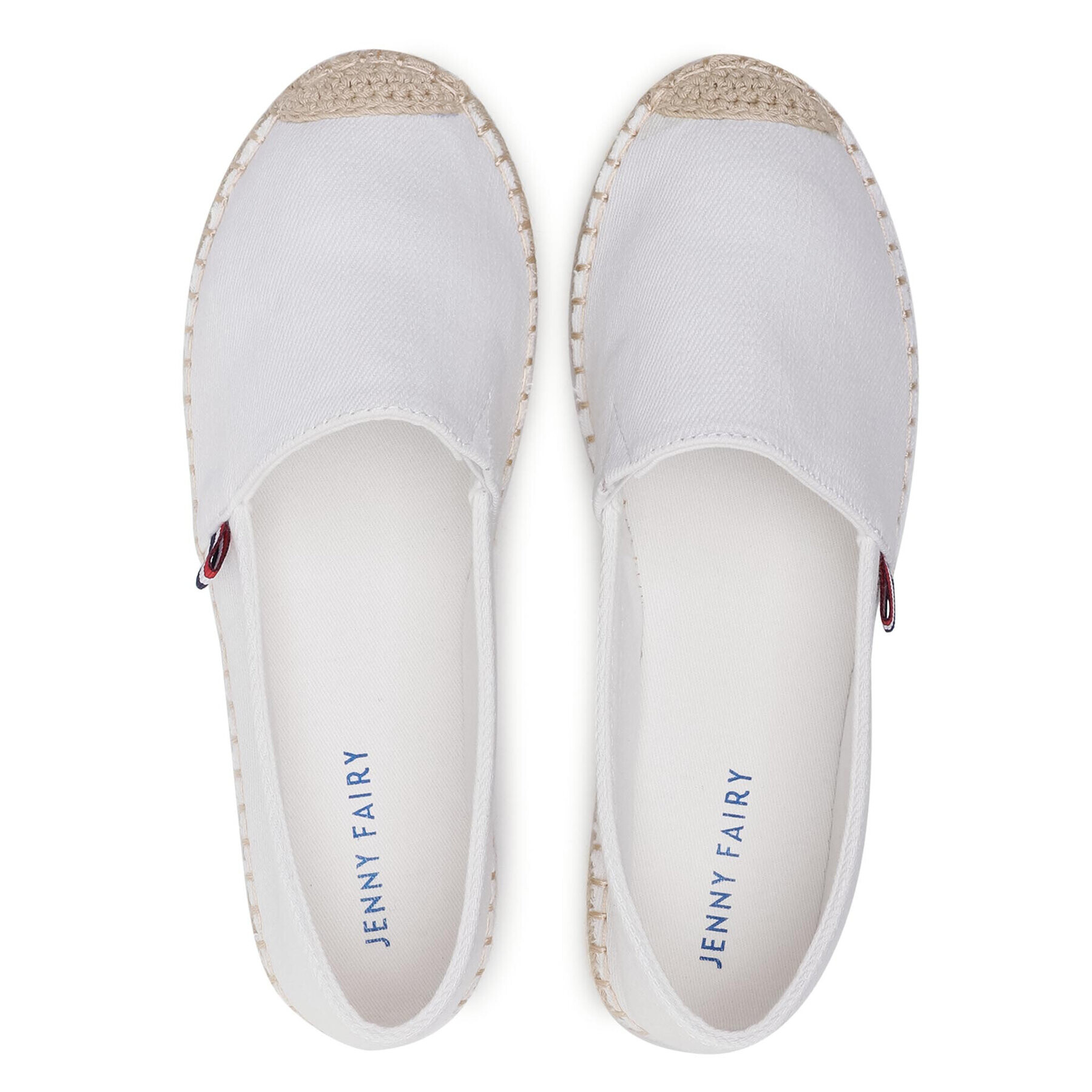 Jenny Fairy Espadrile WSS990-90 Bela - Pepit.si