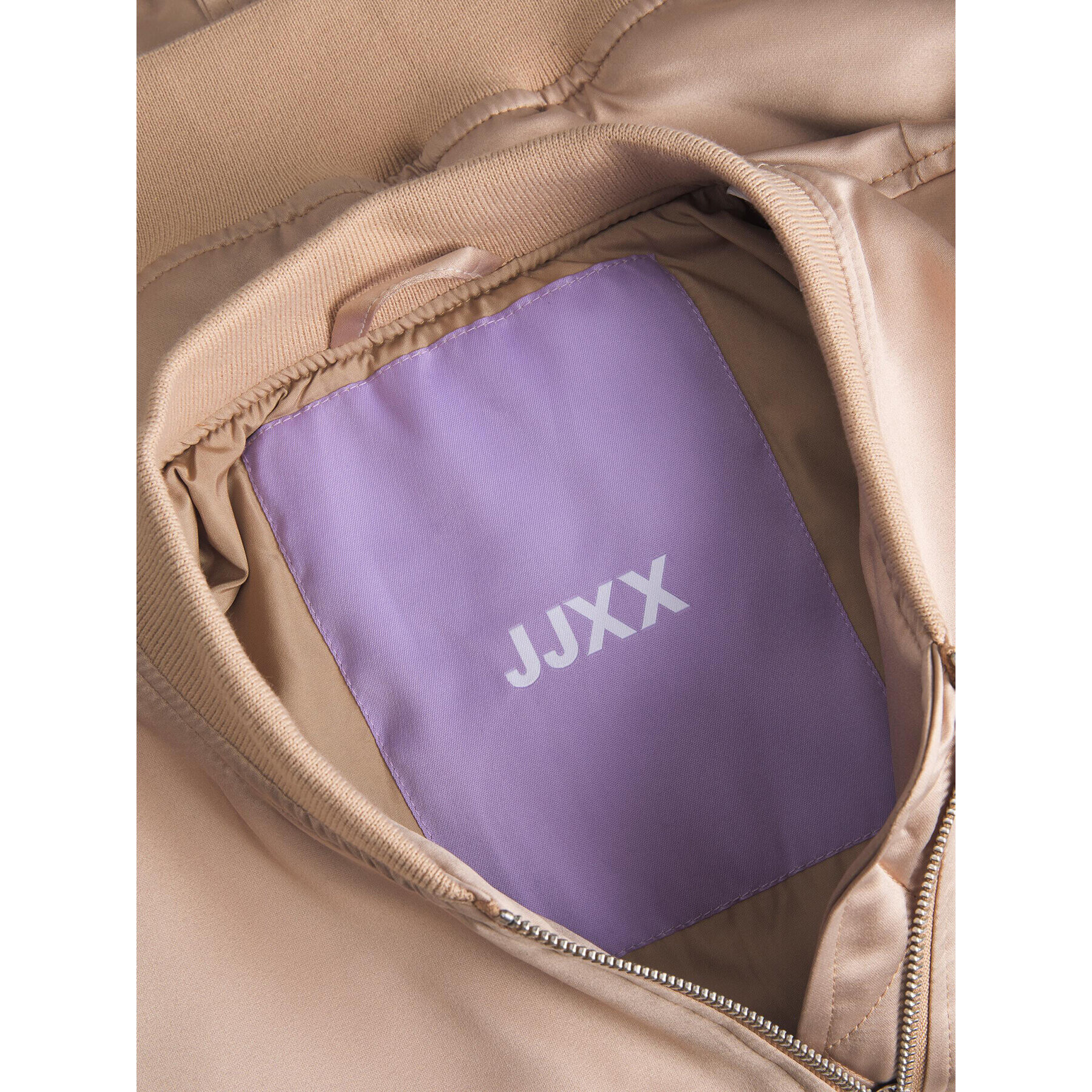 JJXX Bomber jakna 12224679 Bež Regular Fit - Pepit.si