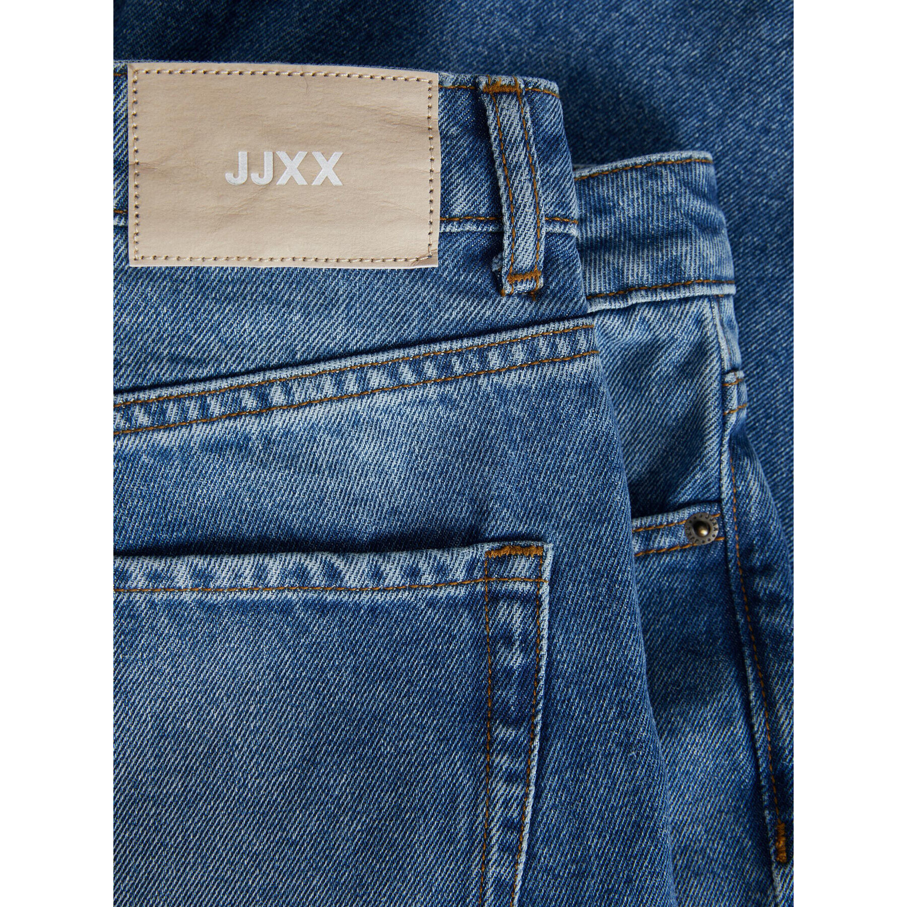 JJXX Jeans kratke hlače 12224791 Modra Straight Fit - Pepit.si