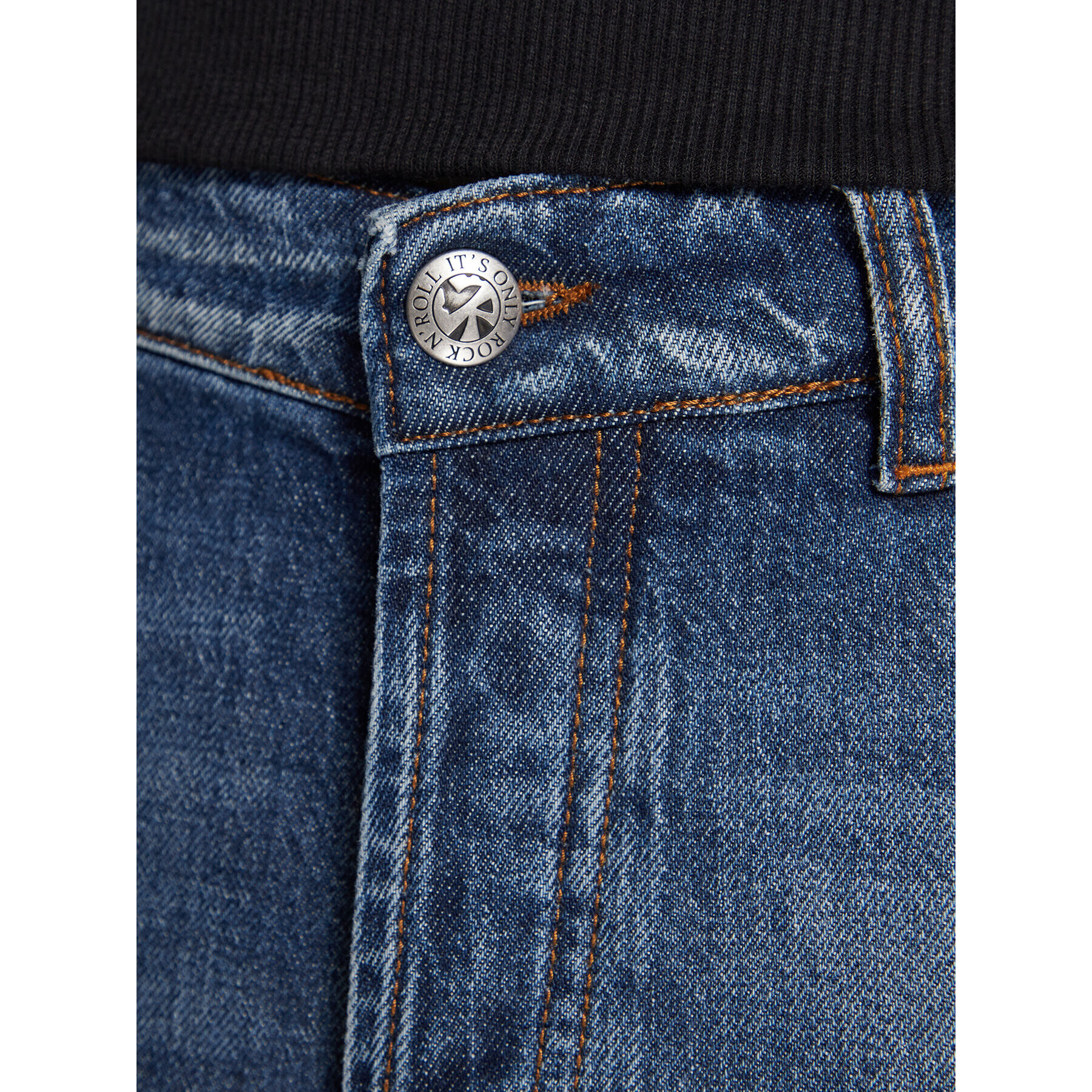 John Richmond Jeans hlače RMA22044JE Mornarsko modra Regular Fit - Pepit.si