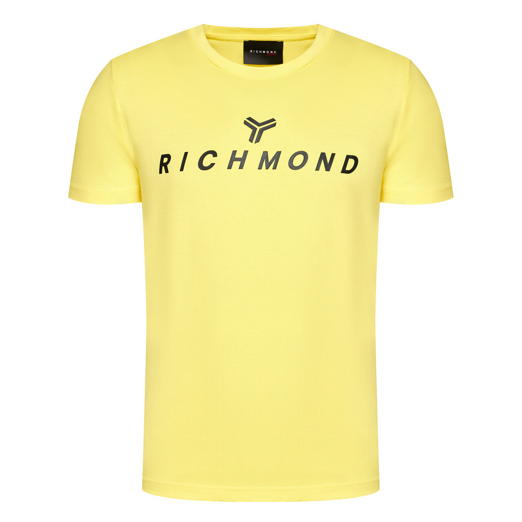 John Richmond Majica Zhotasy UMP21004TS Rumena Regular Fit - Pepit.si