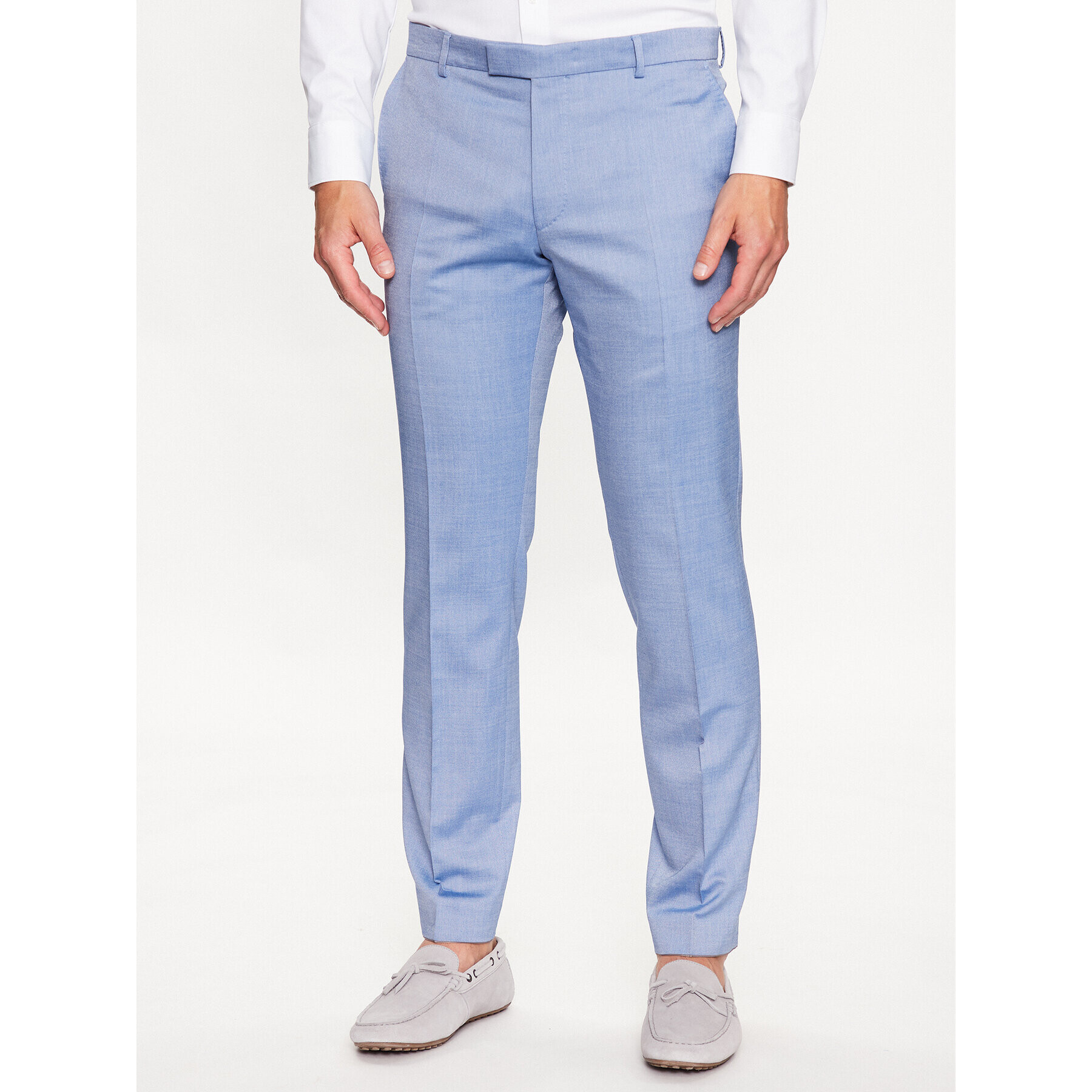 JOOP! Hlače iz tkanine 30036952 Modra Slim Fit - Pepit.si