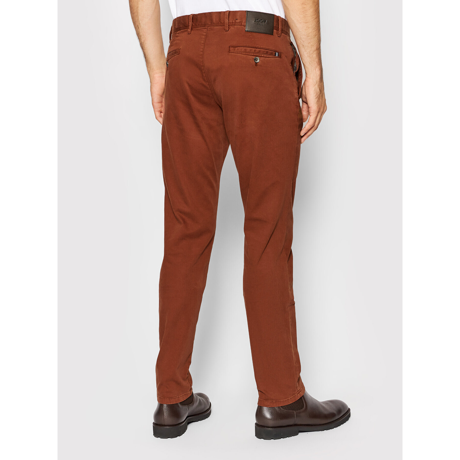 JOOP! Jeans Chino hlače 15 Jjf-82Matthew2-D 30028749 Rjava Modern Fit - Pepit.si