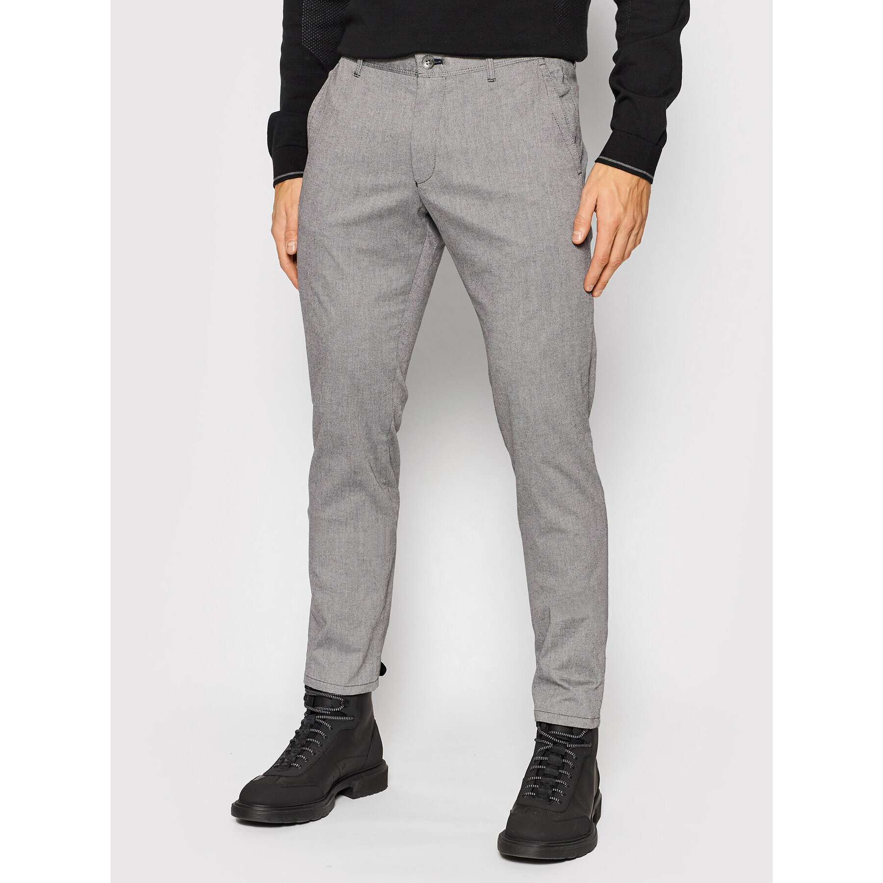 JOOP! Jeans Chino hlače 15 Jjf-83Matthew2-W 30030266 Siva Modern Fit - Pepit.si