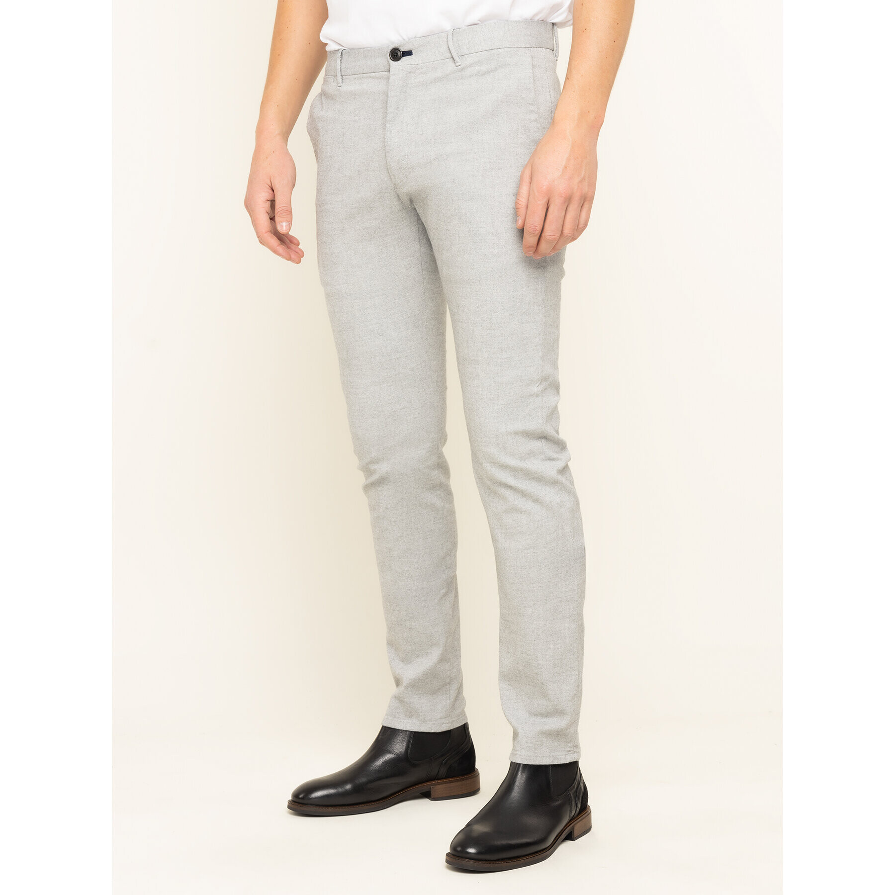 JOOP! Jeans Hlače iz tkanine Steen 30017314 Siva Slim Fit - Pepit.si