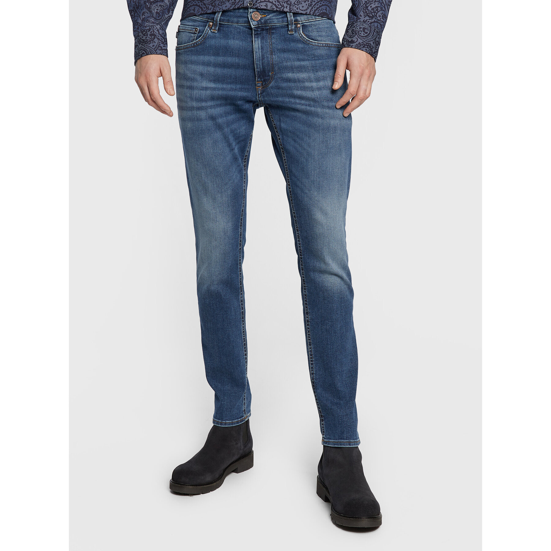 JOOP! Jeans Jeans hlače 15 Jjd-03Stephen 30033590 Modra Slim Fit - Pepit.si