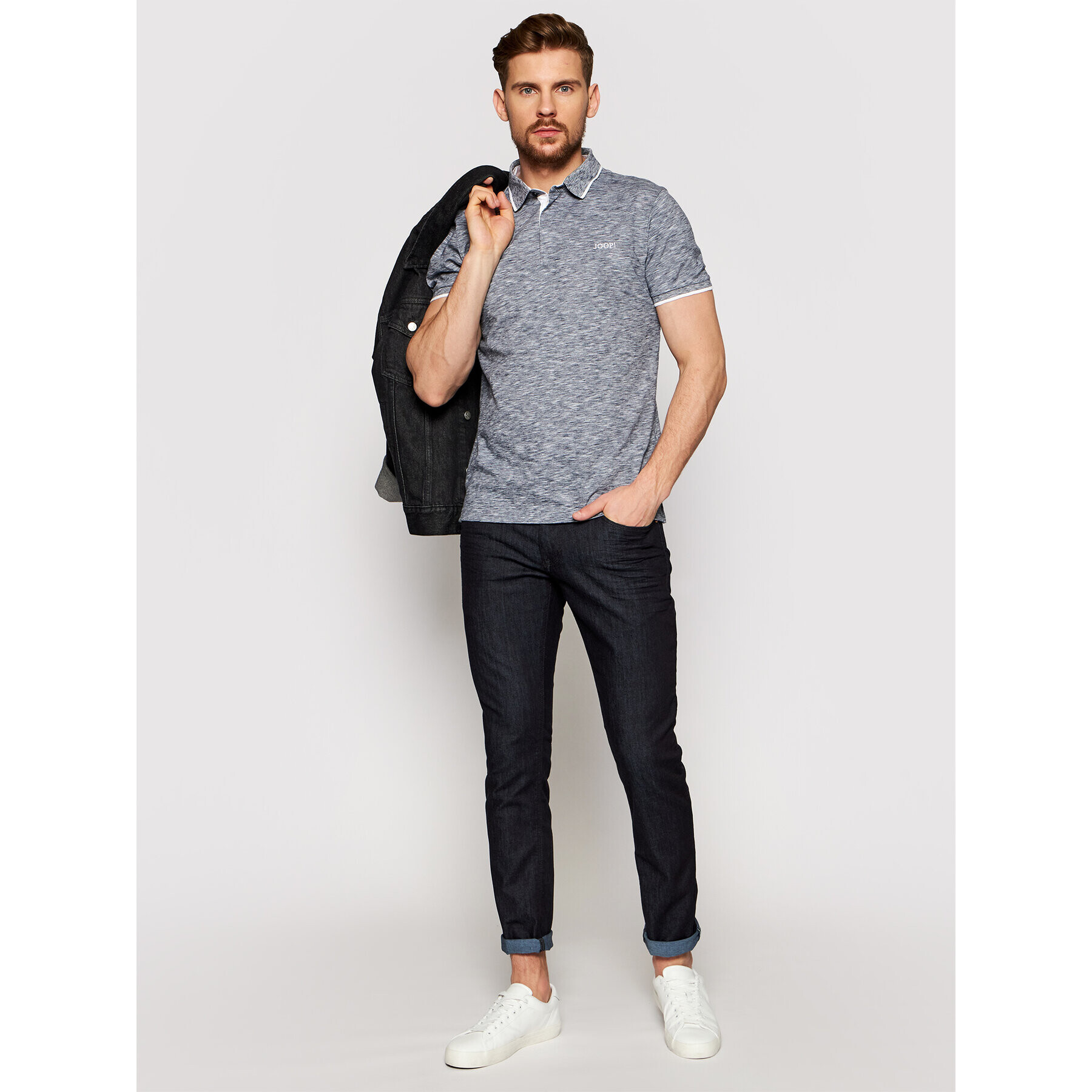 JOOP! Jeans Jeans hlače 15 JJD-89Stephen_PW 30026879 Mornarsko modra Slim Fit - Pepit.si