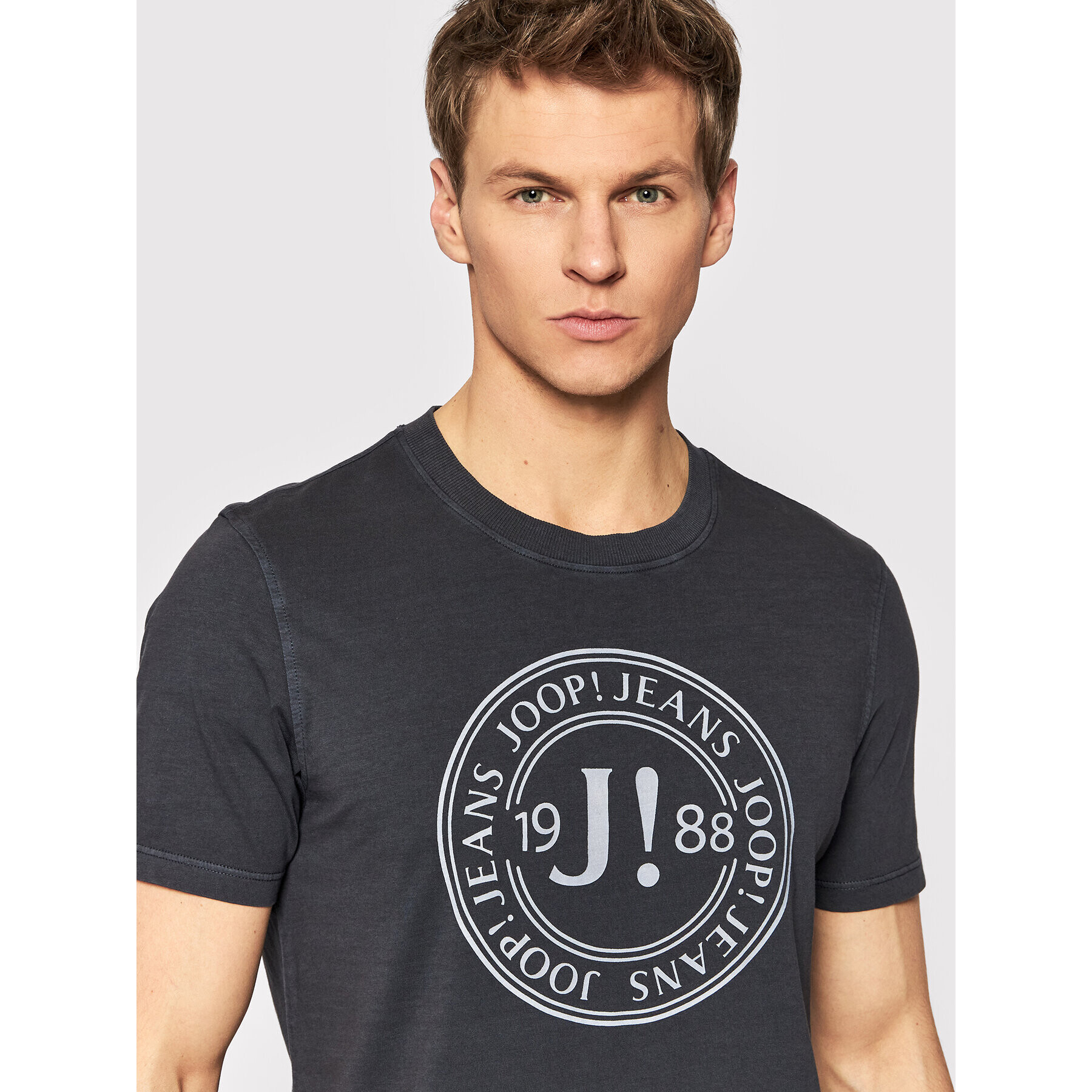 JOOP! Jeans Majica 15 Jj222j016 30030957 Črna Regular Fit - Pepit.si